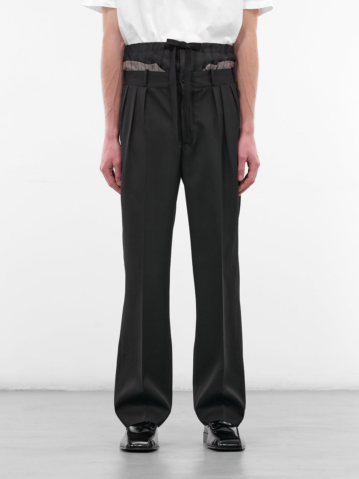 Black Anonymity of Lining Trousers (S50KA0705-M35693-900-BLACK)