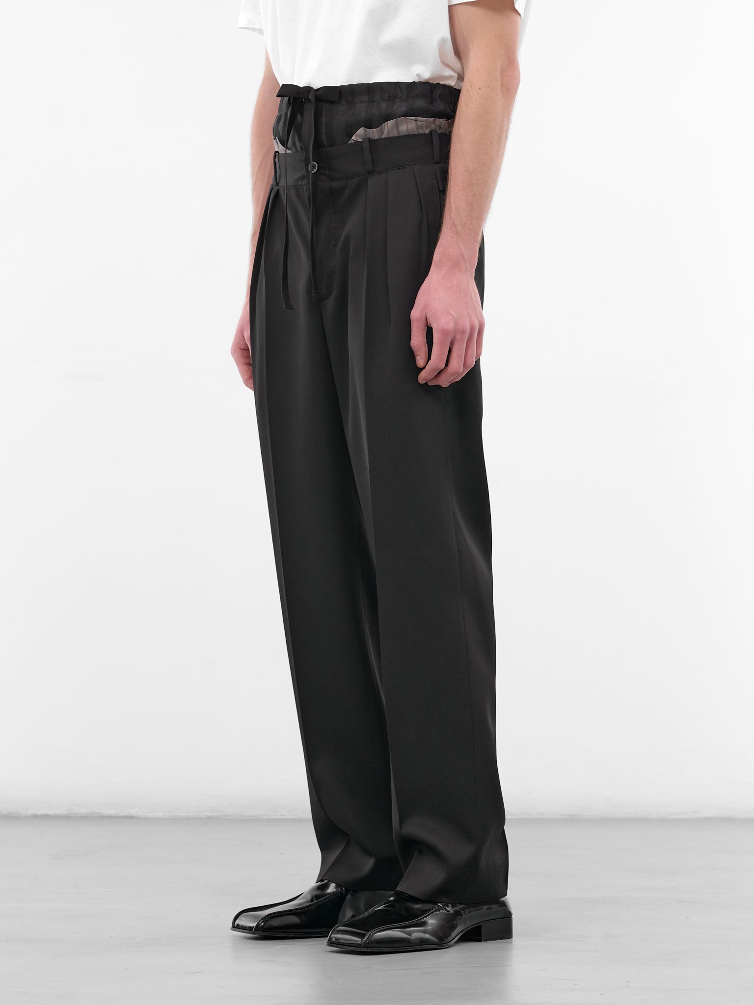 Black Anonymity of Lining Trousers (S50KA0705-M35693-900-BLACK)