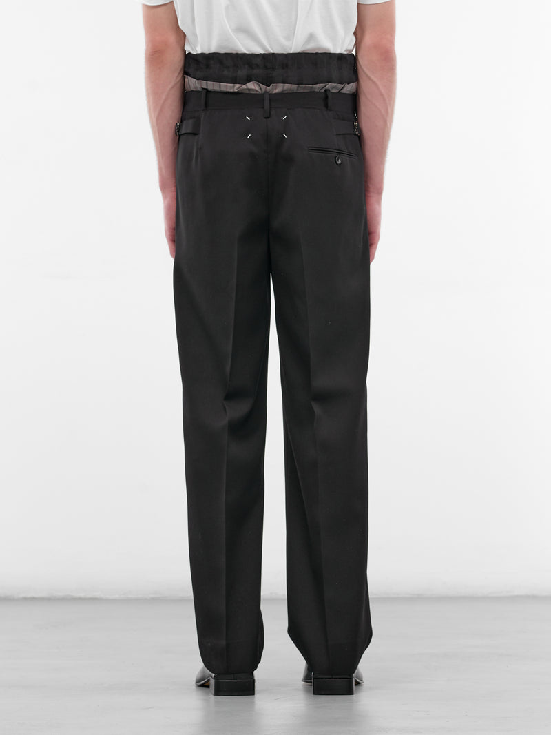 Black Anonymity of Lining Trousers (S50KA0705-M35693-900-BLACK)