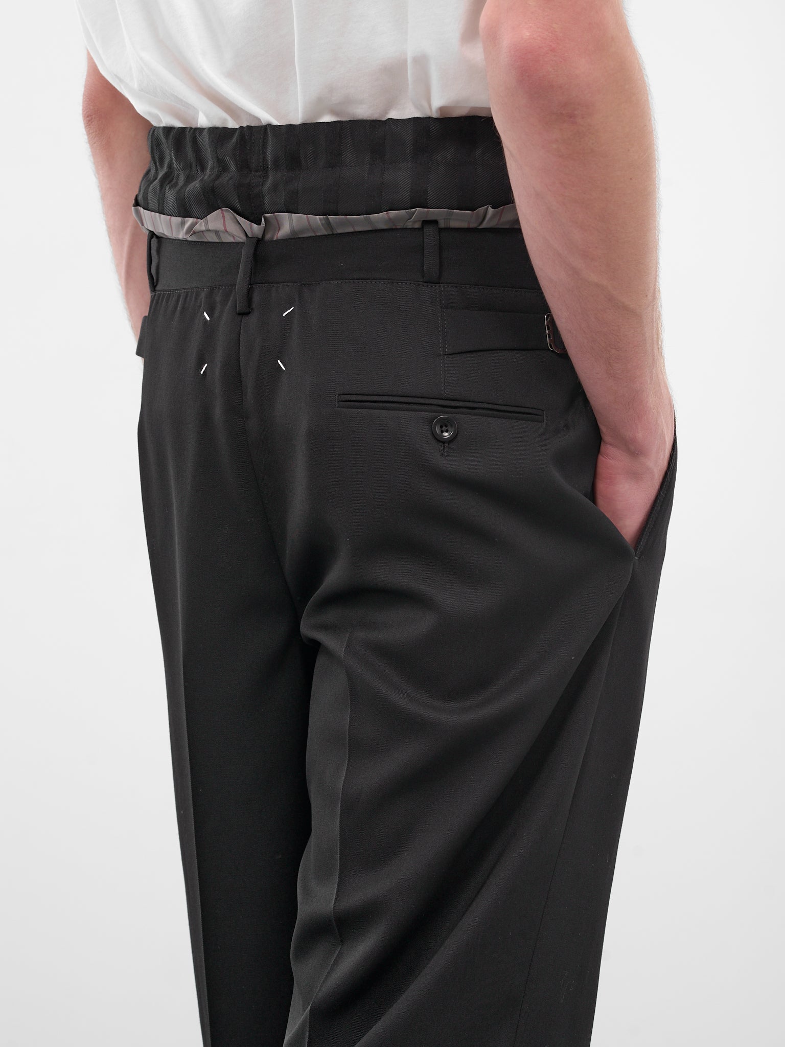 Black Anonymity of Lining Trousers (S50KA0705-M35693-900-BLACK)