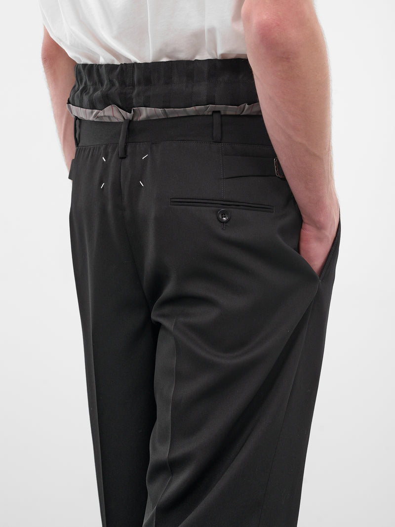Black Anonymity of Lining Trousers (S50KA0705-M35693-900-BLACK)
