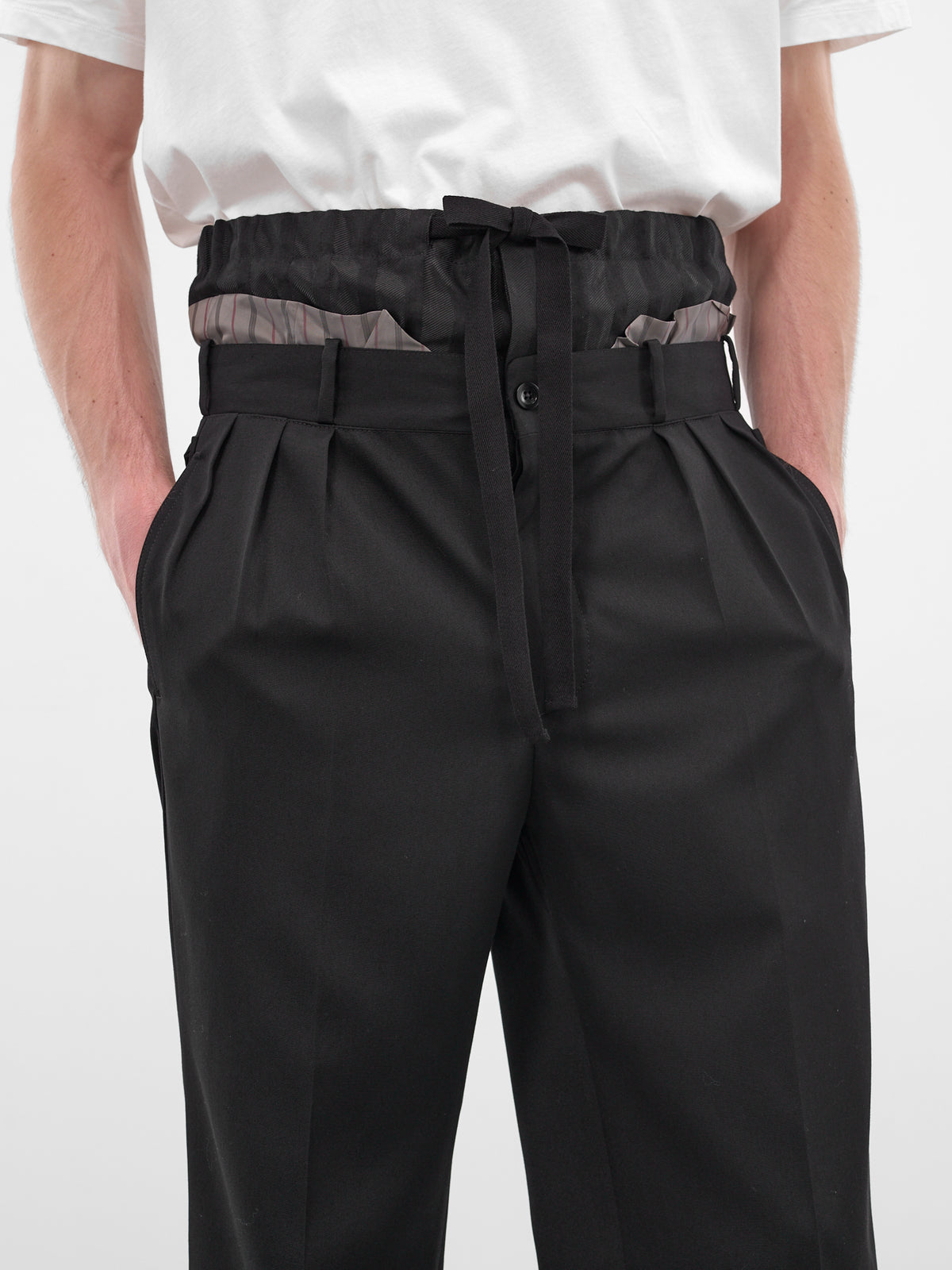 Black Anonymity of Lining Trousers (S50KA0705-M35693-900-BLACK)