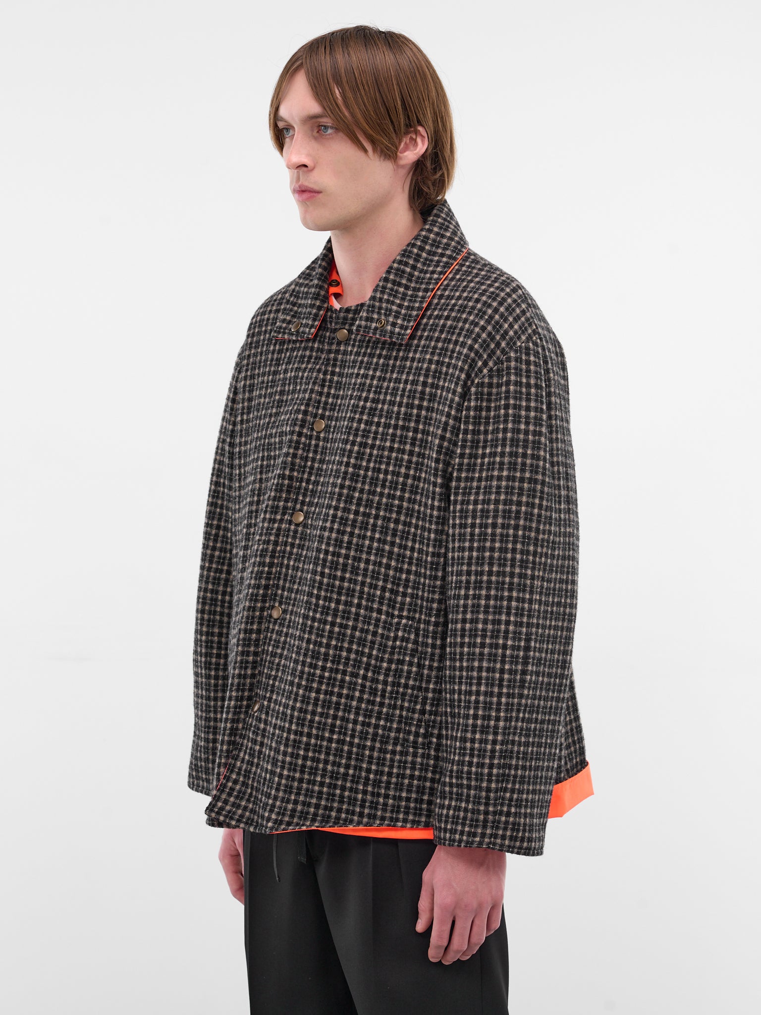 Reversible Cordera Utility Jacket (S51AM0506-MTN090-912-CHECKERED)