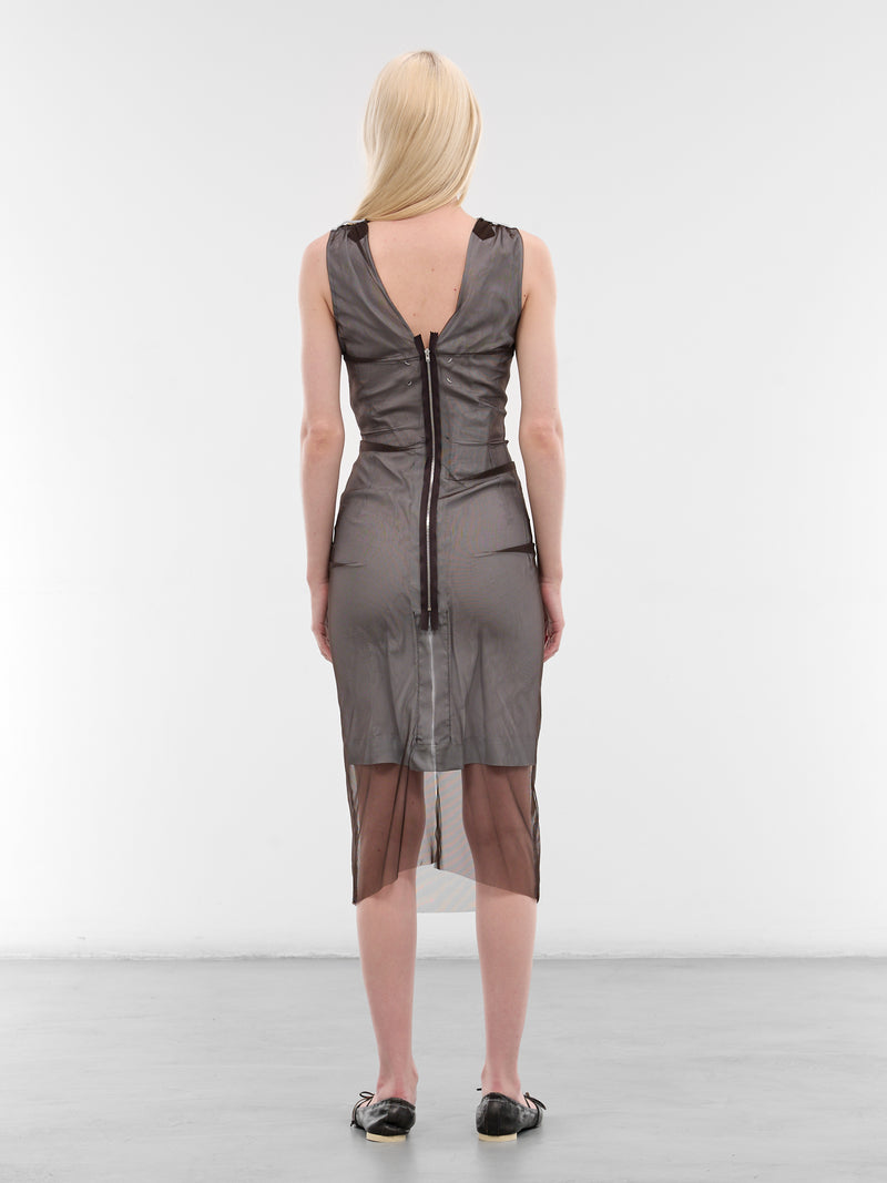 MAISON MARGIELA Tulle Midi Dress | H.Lorenzo - back