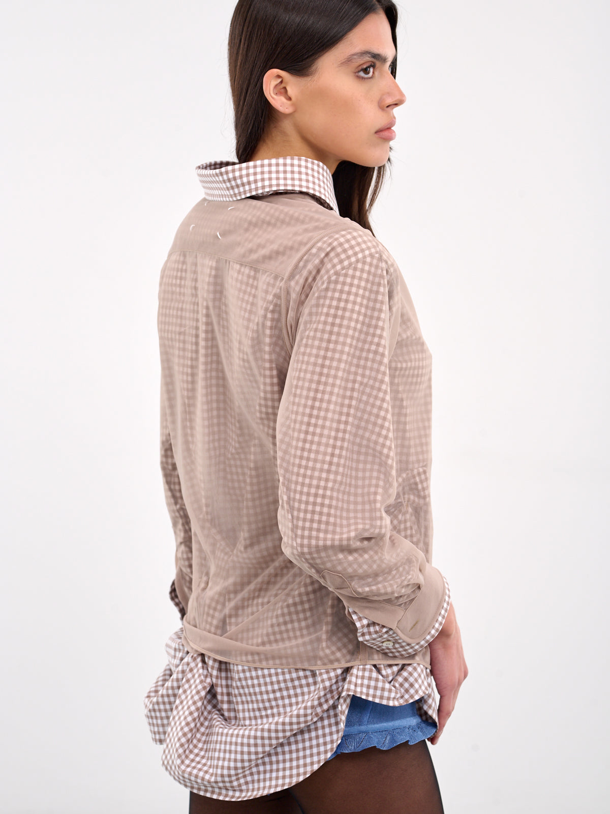 Layer Shirt (S51DT0016-MTJ024-LIGHT-BROWN)