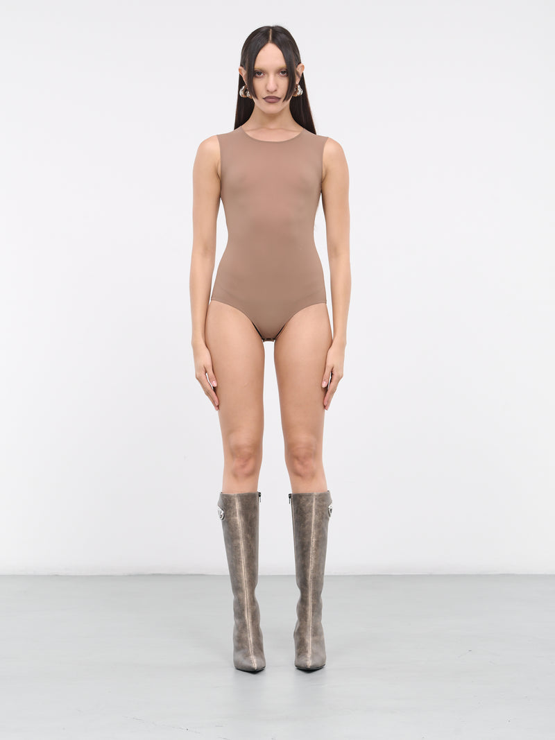Technical Jersey Bodysuit (S51NA0065-S20518-BROWN)