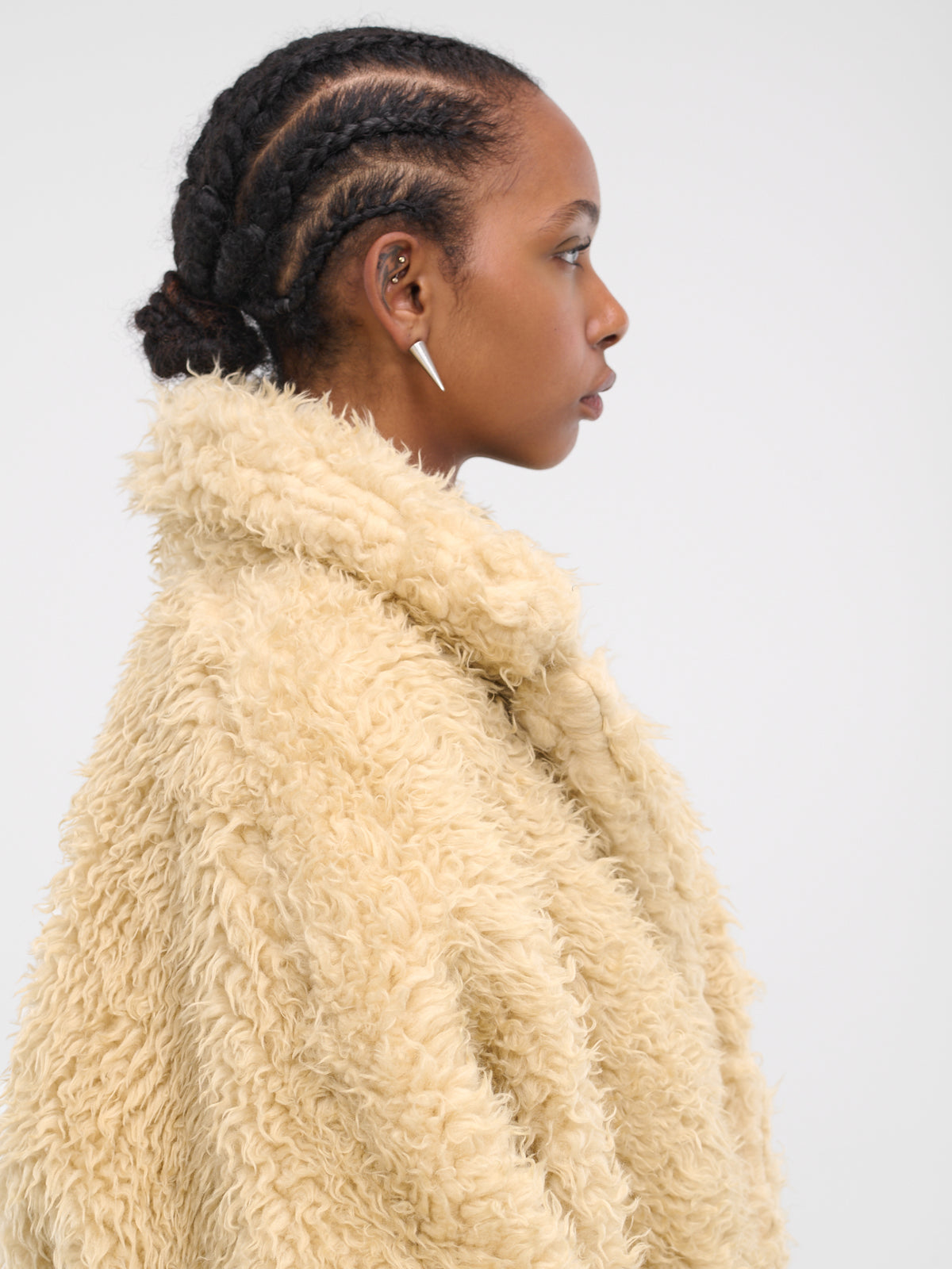 Teddy Coat (S52AA0158-S25601-212-OFF-WHITE)