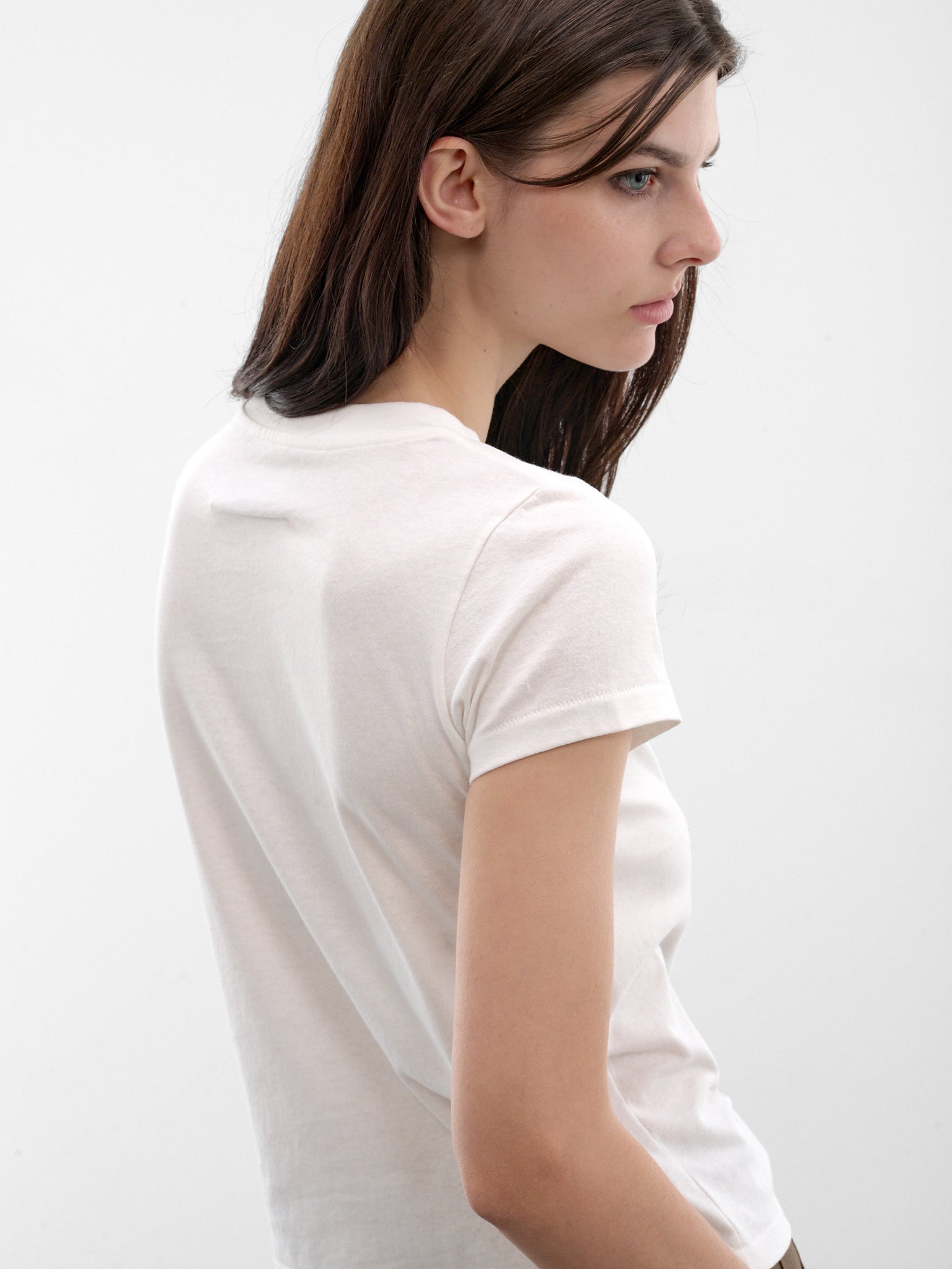 White Jersey Graphic Logo Tee (S52GC0373-M20050-101-OFF-WHITE)