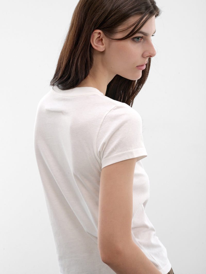 White Jersey Graphic Logo Tee (S52GC0373-M20050-101-OFF-WHITE)