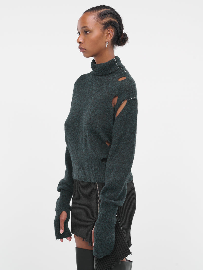 MARTIN MARGILEA mm6 stocking fabric jumper