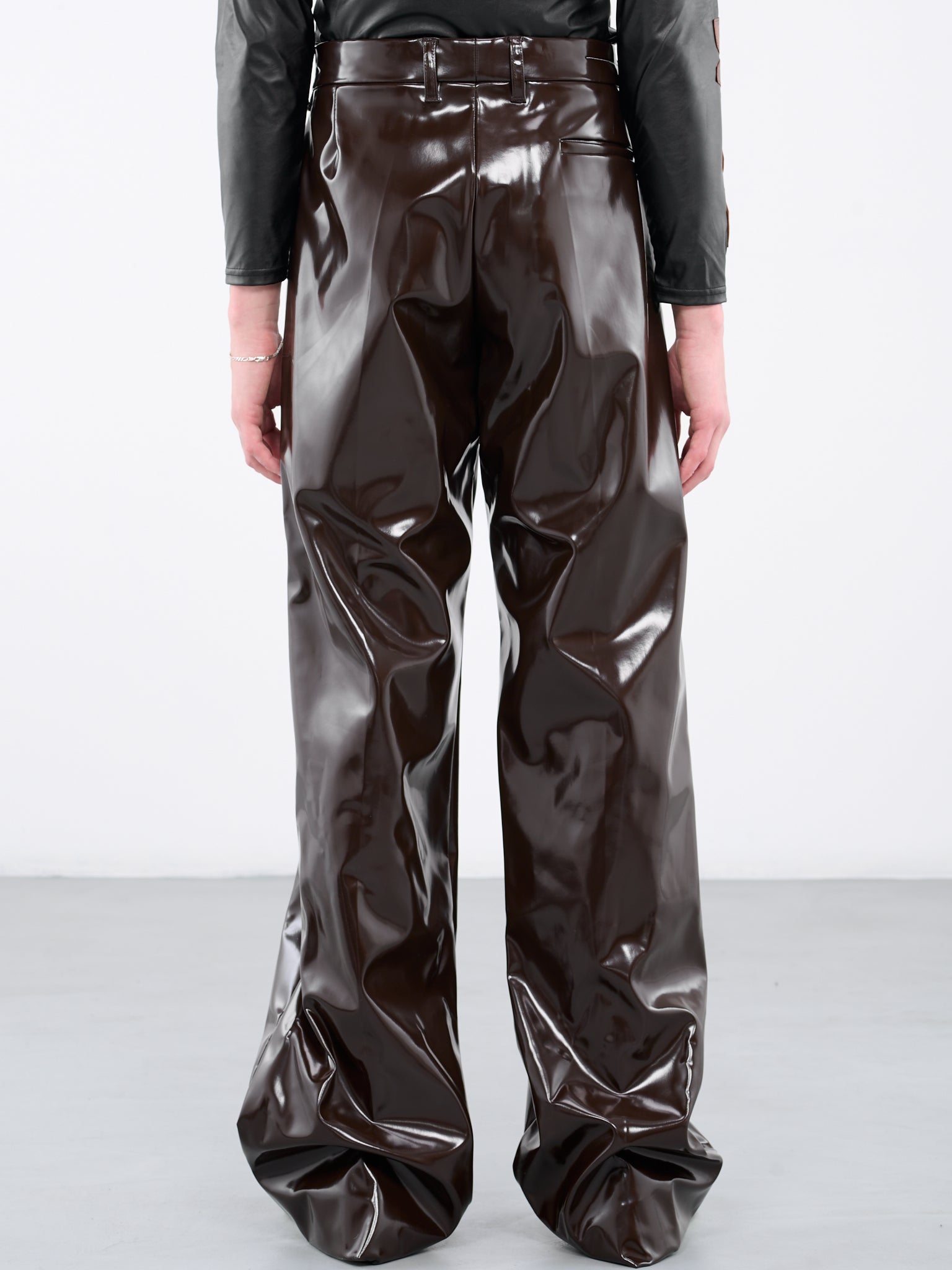 MM6 MAISON MARGIELA Vinyl Trousers | H.Lorenzo - back
