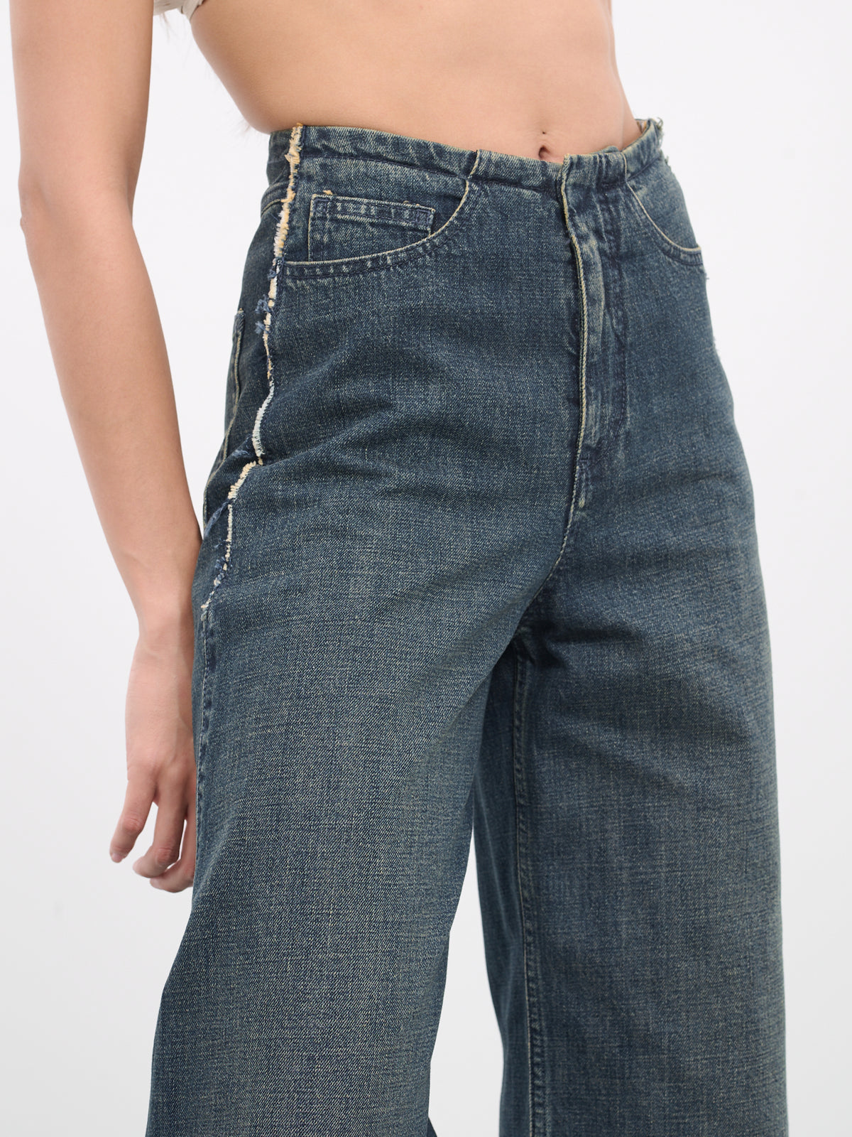 Denim 5-Pocket Trousers (S52KA0482-S30888-BLUE)