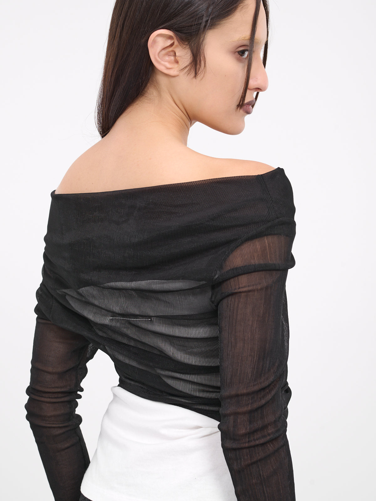 Asymmetric Layered Top (S52NC0330-STJ403-BLACK)