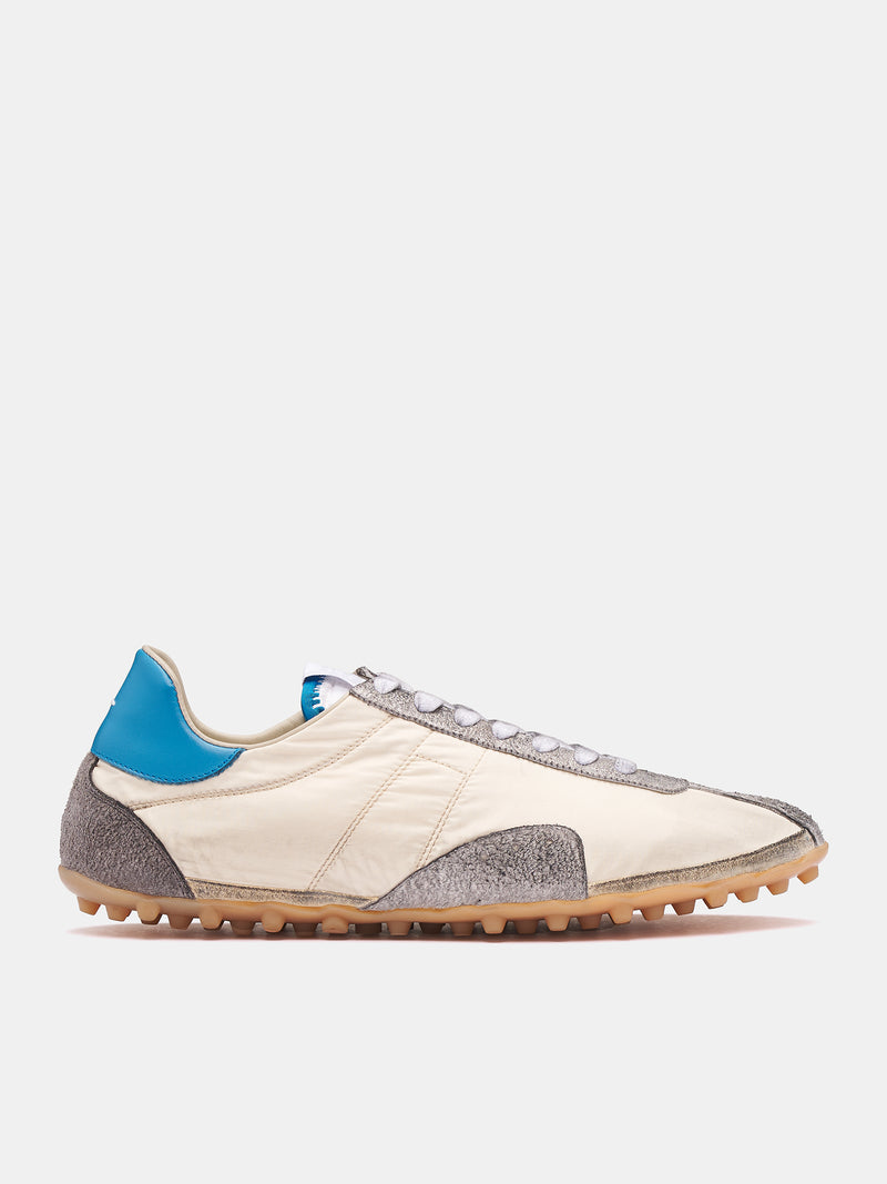 Sprinter Sneakers (S57WS0512-P8225-BEIGE-BLUE-SIL)
