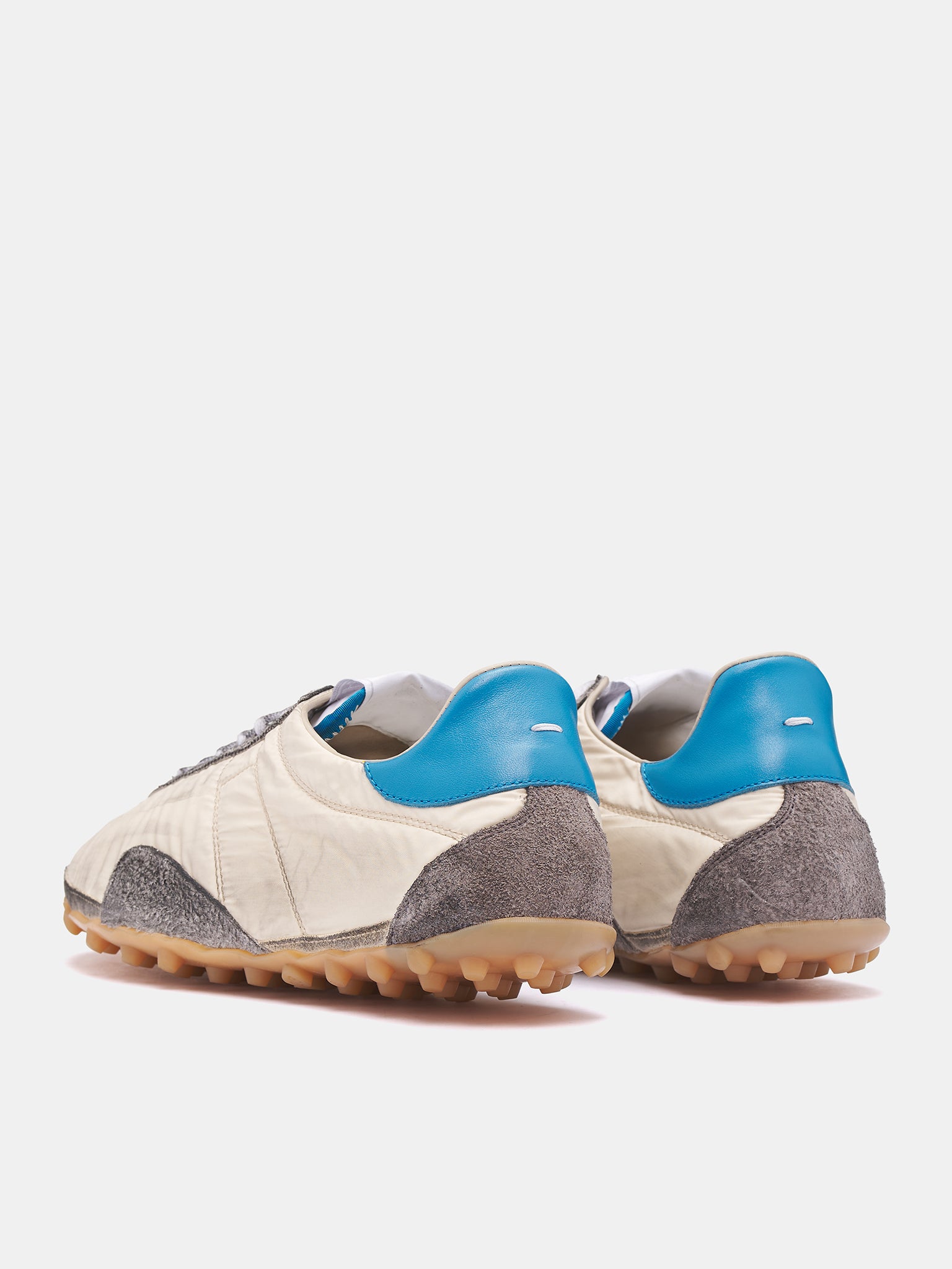 Sprinter Sneakers (S57WS0512-P8225-BEIGE-BLUE-SIL)