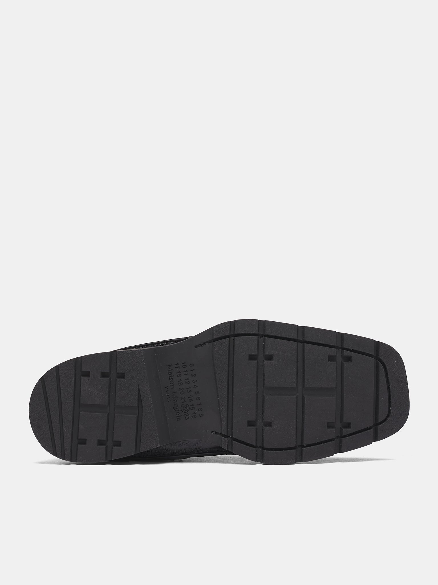 Black Leather Level Ankle Boots (S57WU0299-P7786-BLACK)