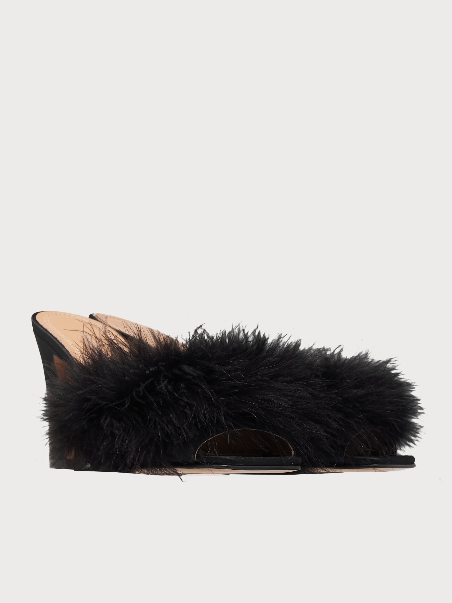 Feather Mule (S58WP0270-P6229-T8013-BLACK)