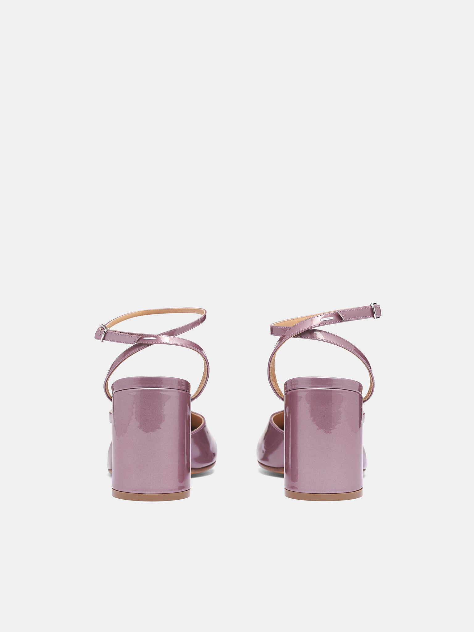 Dusty Pink Patent Tabi Pumps (S58WP0280-P7552-DUSTY-PINK)