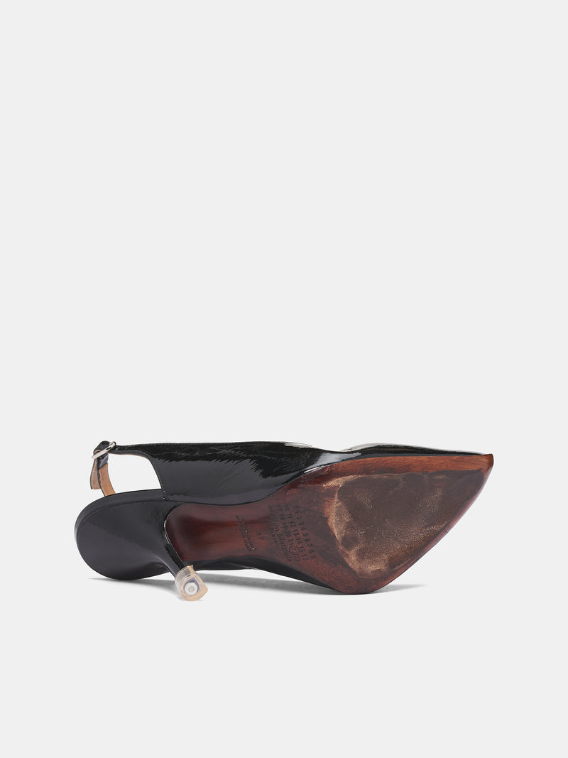 Black Loved To Death Slingback (S58WP0292-P7426-T8013-BLACK)