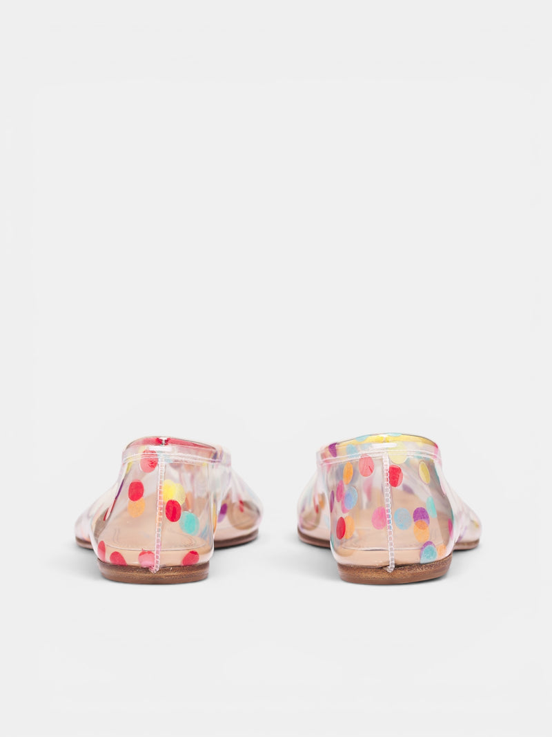 Transparent Confetti Tabi Ballerina Shoes (S58WZ0160-P7803-TRANSPARENT-MU)