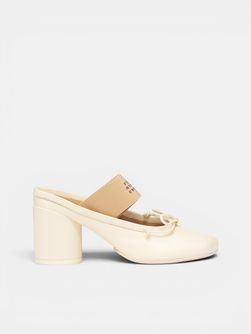 Anatomical Toe Heeled Ballet Mules (S59WP0210-P3628-T2024-NAVAJO)