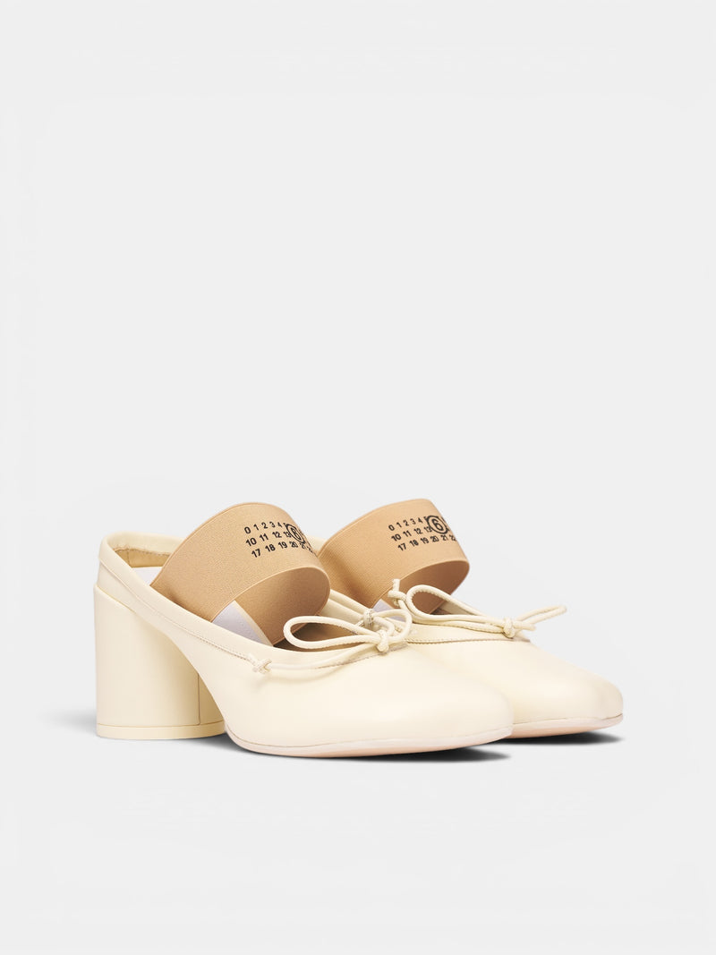 Anatomical Toe Heeled Ballet Mules (S59WP0210-P3628-T2024-NAVAJO)