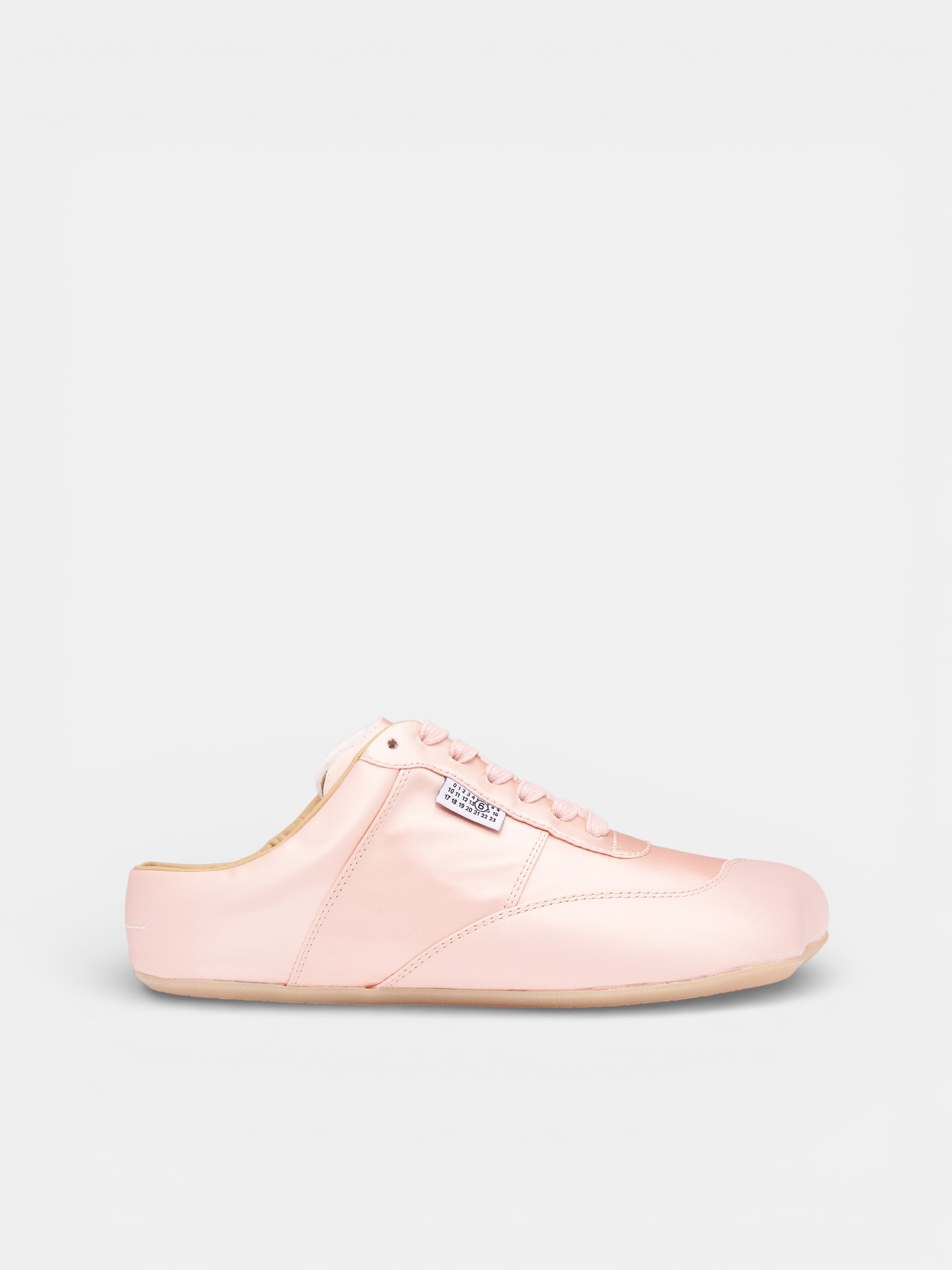 Rose Satin Factory Slip-On Sneakers (S59WS0246-P7559-T4111-ROSE-CLO)
