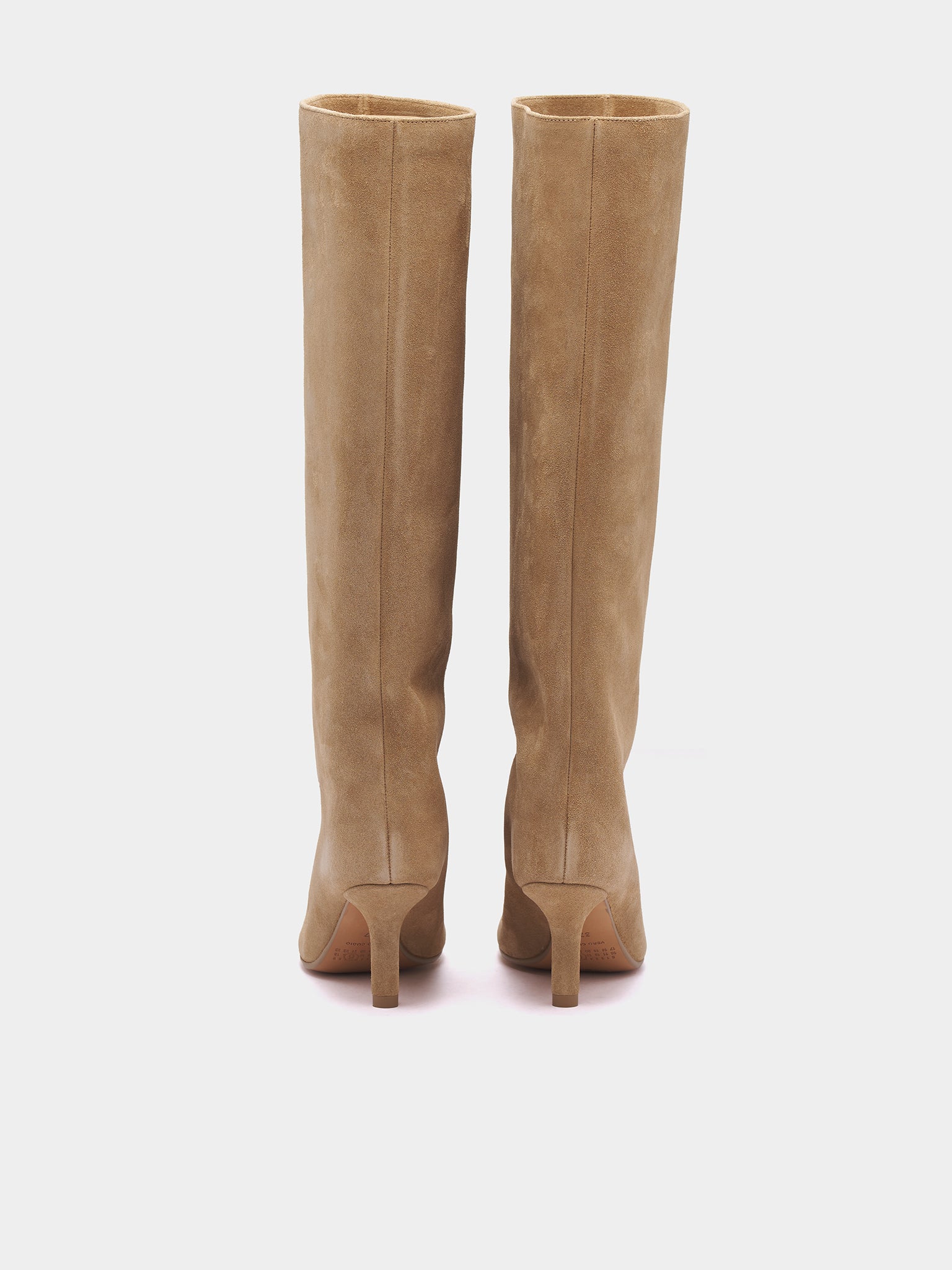 Anatomic Slip-On Suede Boots (S59WW0109-P6385-BEIGE)