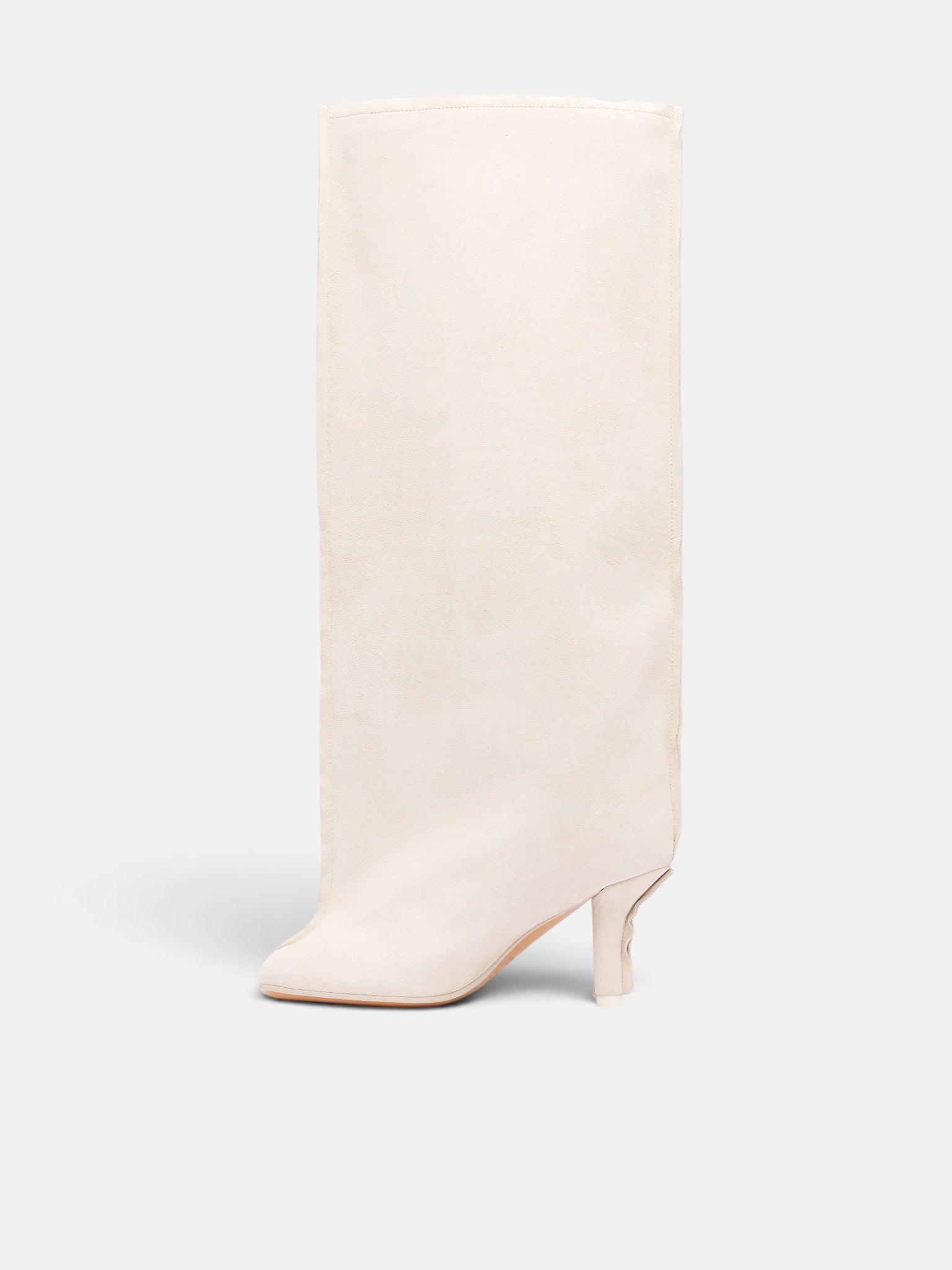 Tapioca Suede Anatomic Tube Boots (S59WW0123-P6385-TAPIOCA)