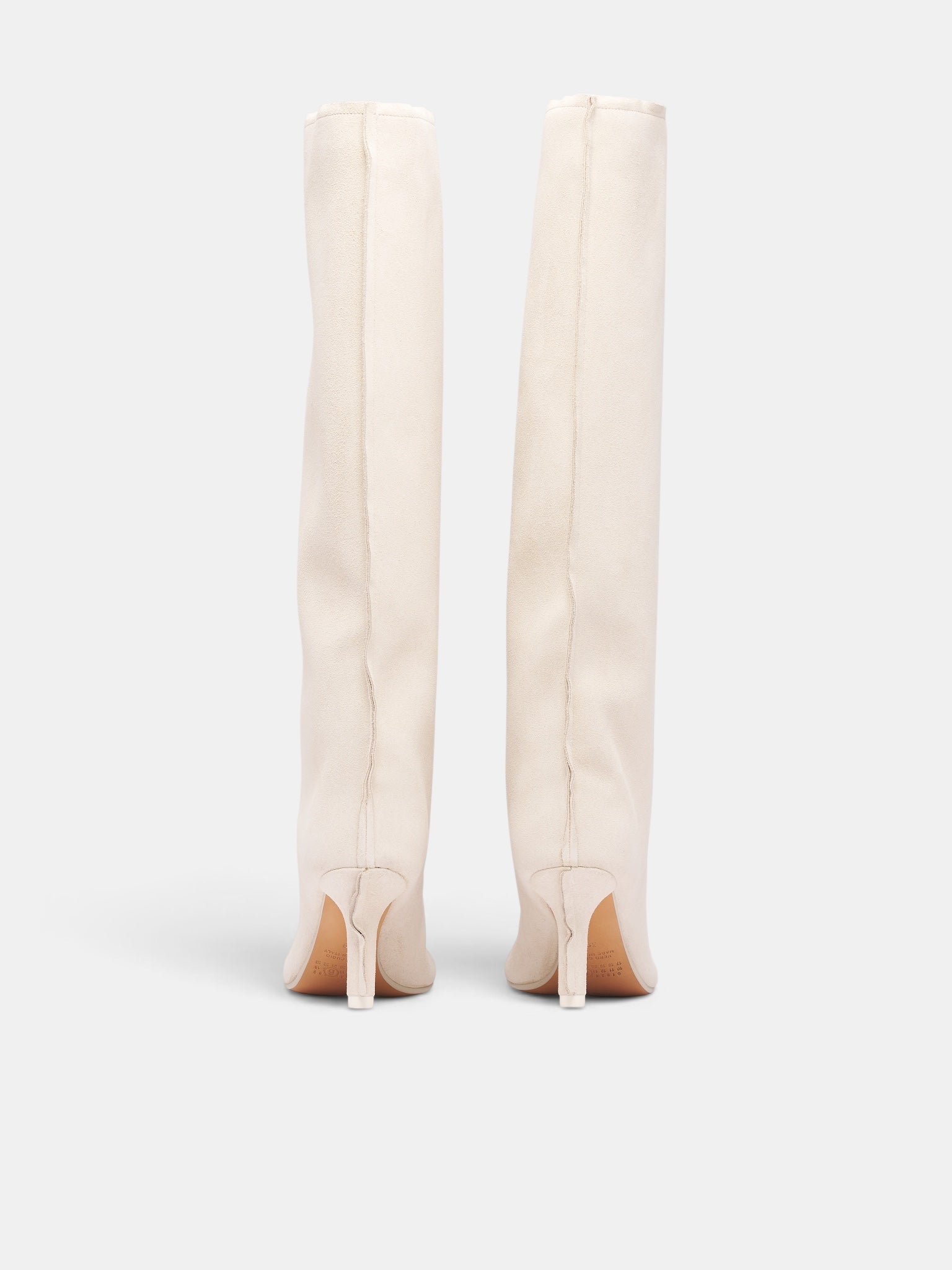 Tapioca Suede Anatomic Tube Boots (S59WW0123-P6385-TAPIOCA)