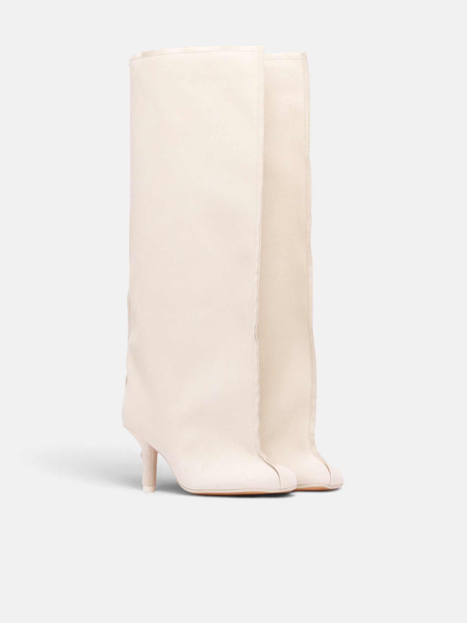 Tapioca Suede Anatomic Tube Boots (S59WW0123-P6385-TAPIOCA)