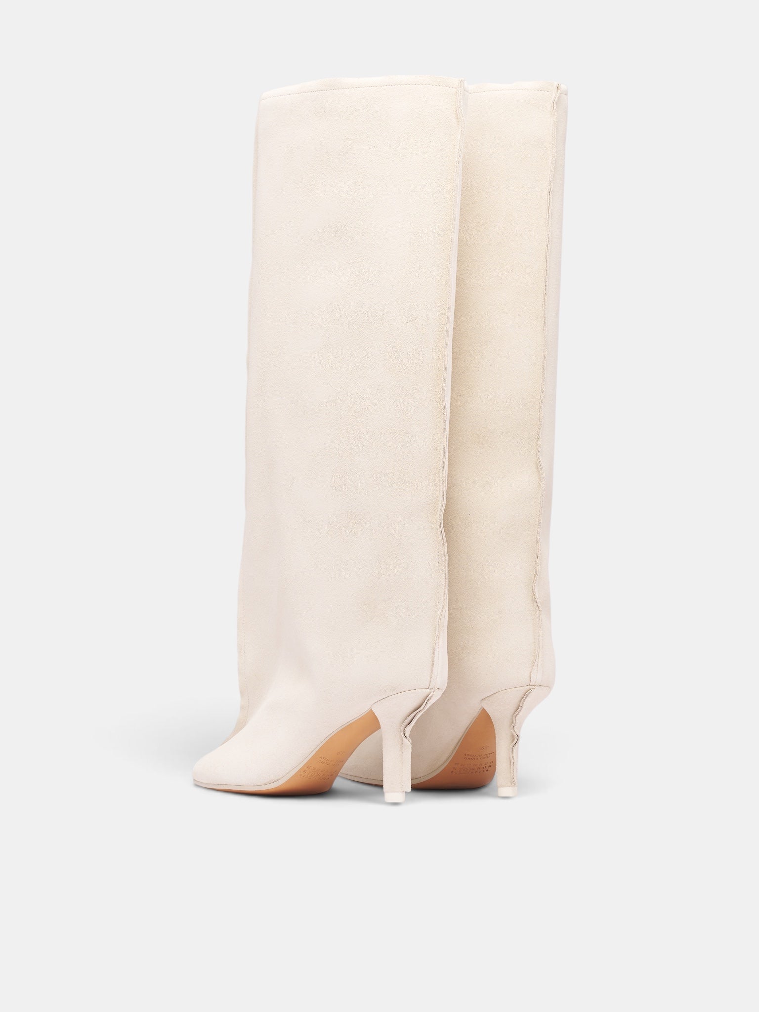 Tapioca Suede Anatomic Tube Boots (S59WW0123-P6385-TAPIOCA)