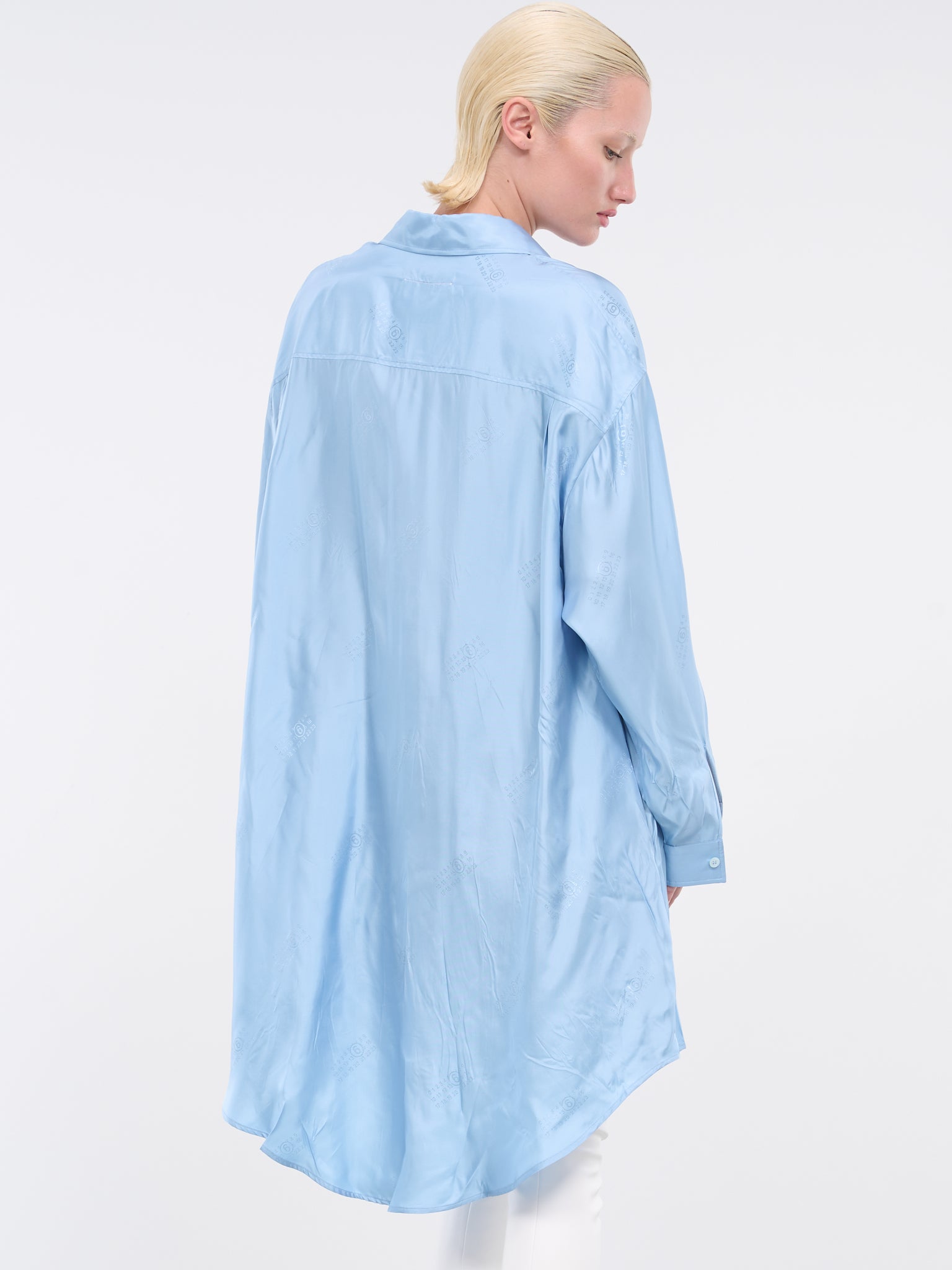 Monogram Shirt Dress (S62DD0022-S78374-471J-BLUE)