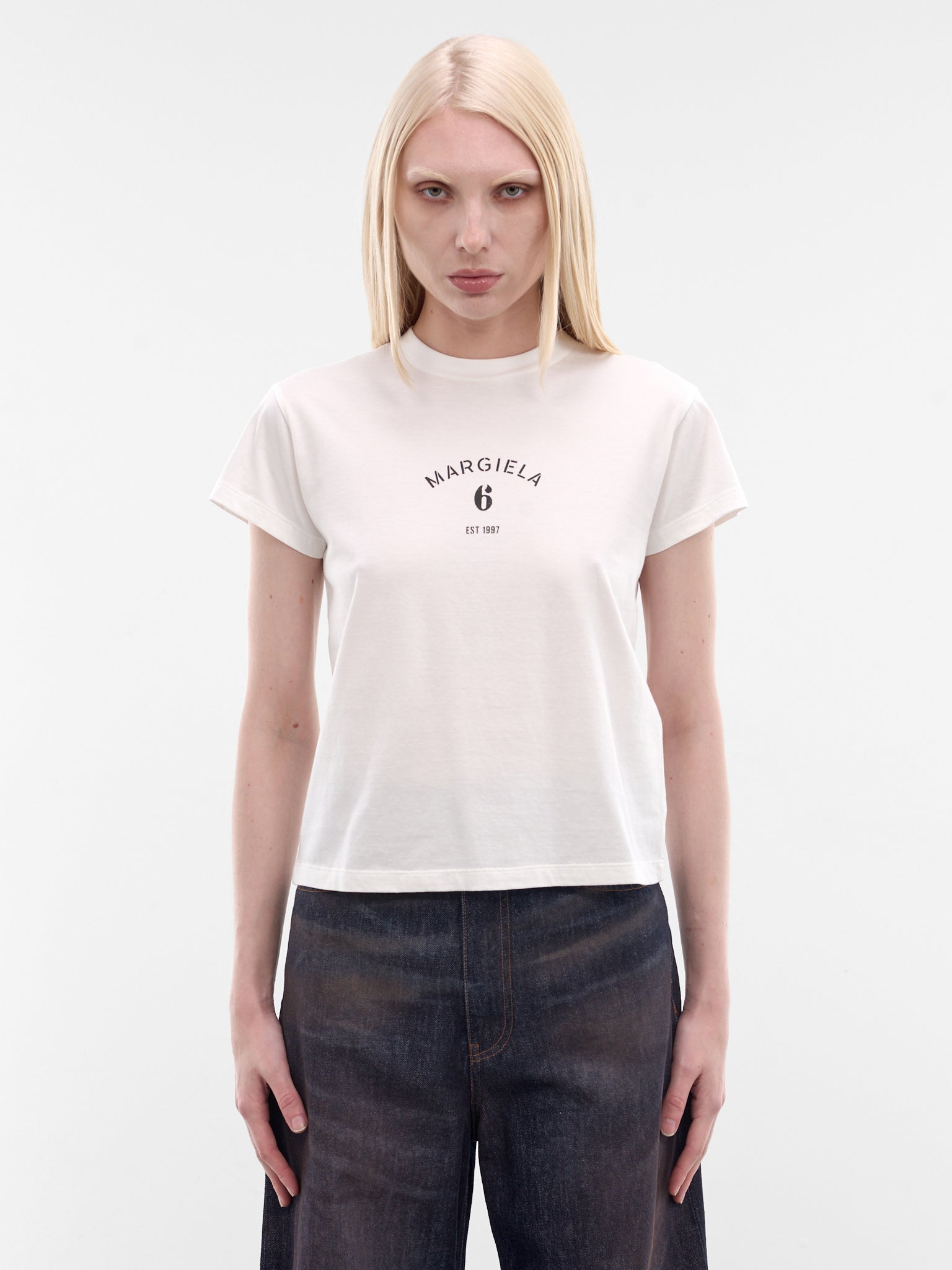 MM6 MAISON MARGIELA Logo Tee | H.Lorenzo - front