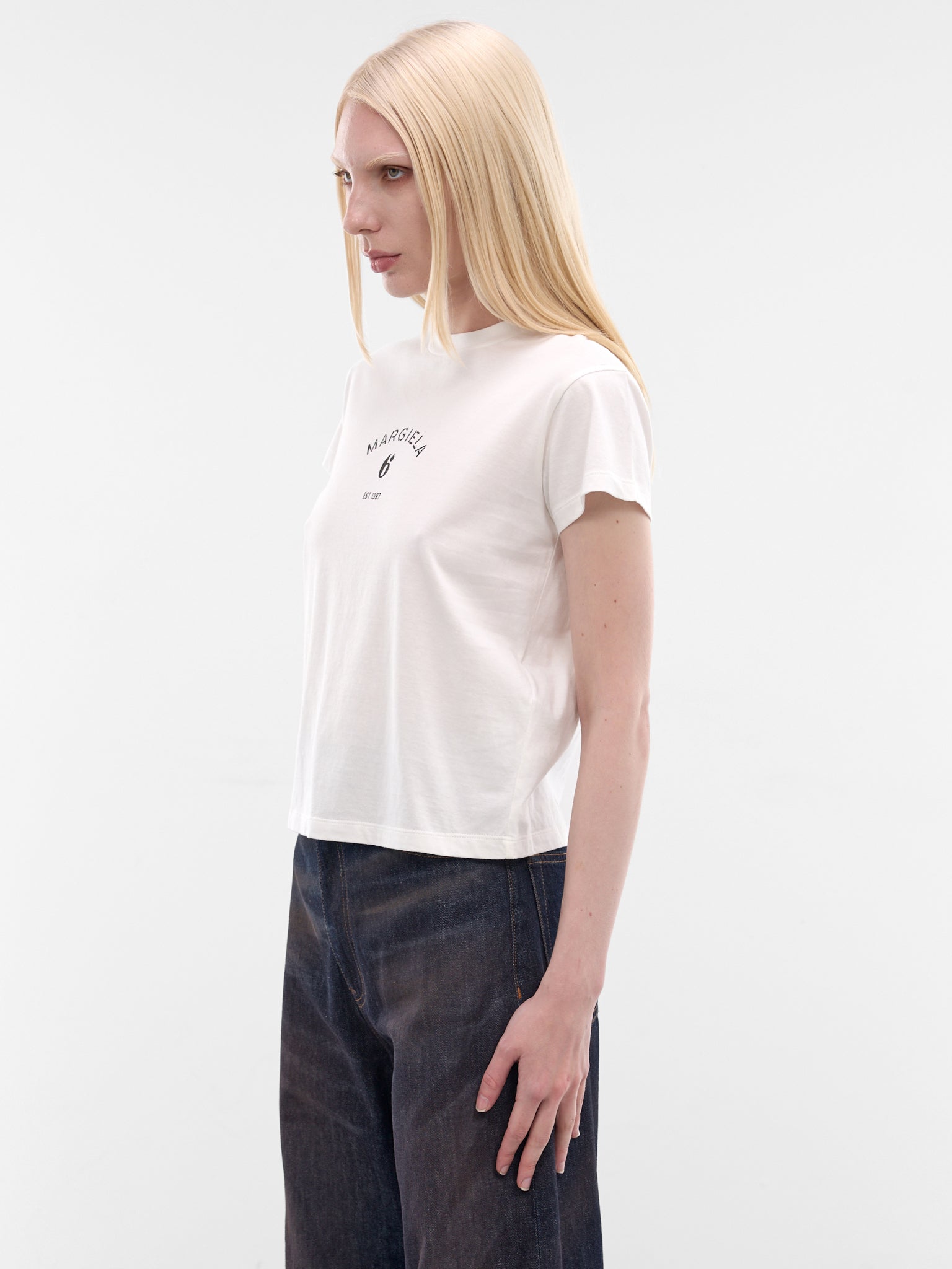 MM6 MAISON MARGIELA Logo Tee | H.Lorenzo - side