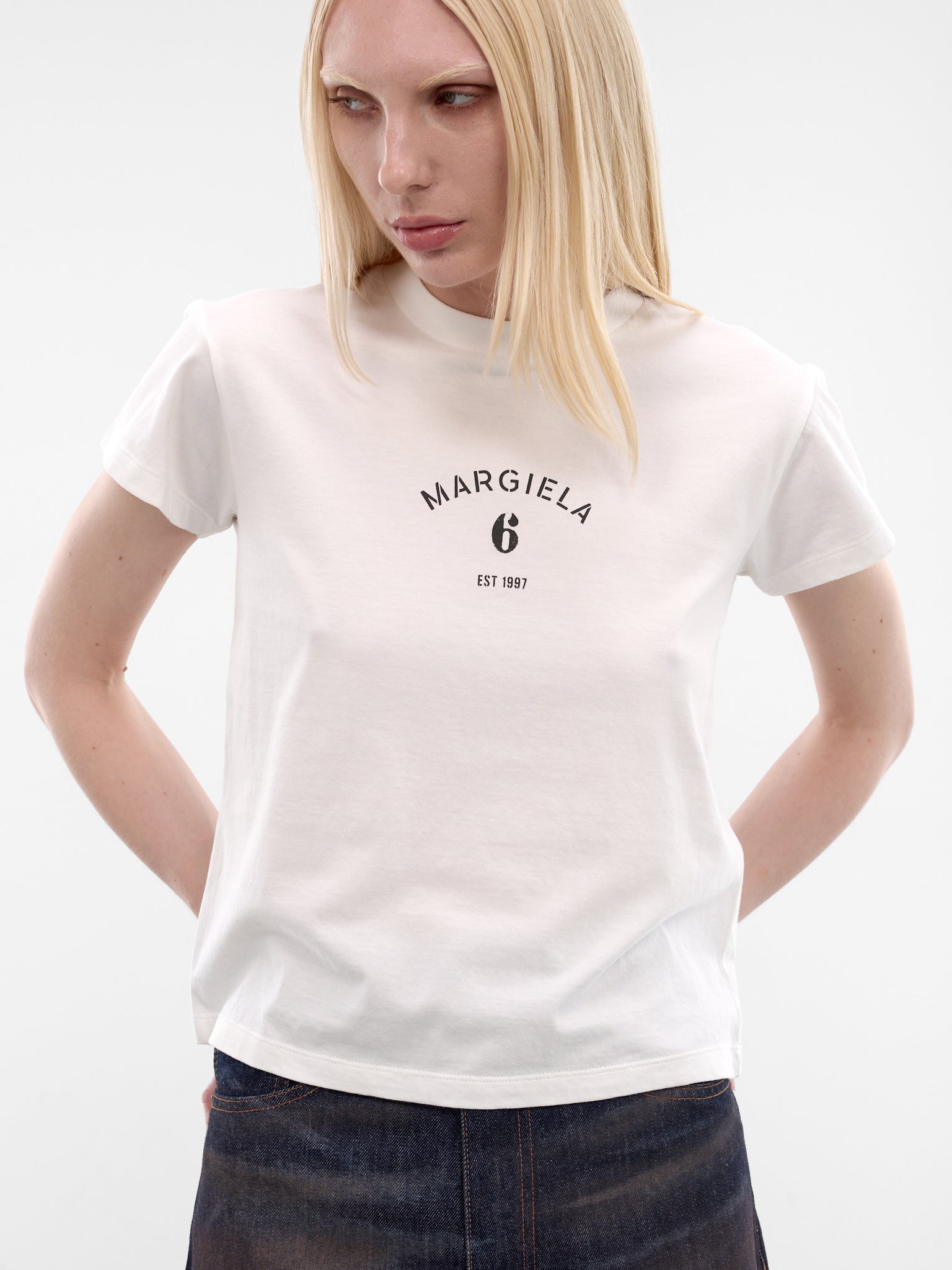 MM6 MAISON MARGIELA Logo Tee | H.Lorenzo - detail 2
