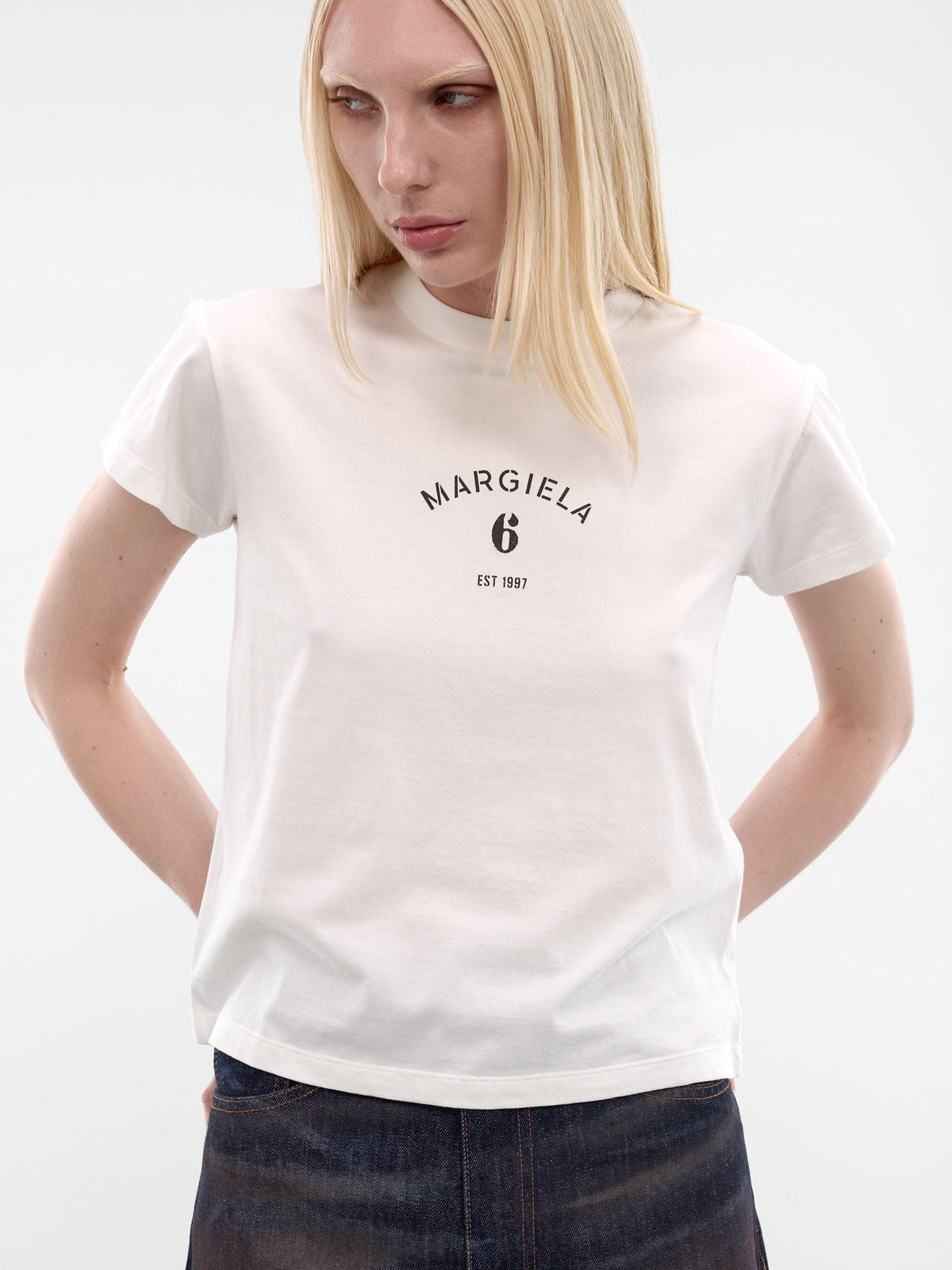 MM6 MAISON MARGIELA Logo Tee | H.Lorenzo - detail 2