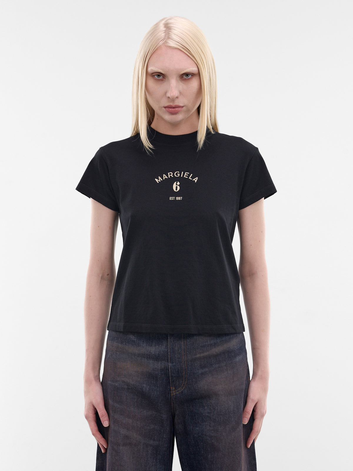 MM6 MAISON MARGIELA Logo Tee | H.Lorenzo - front