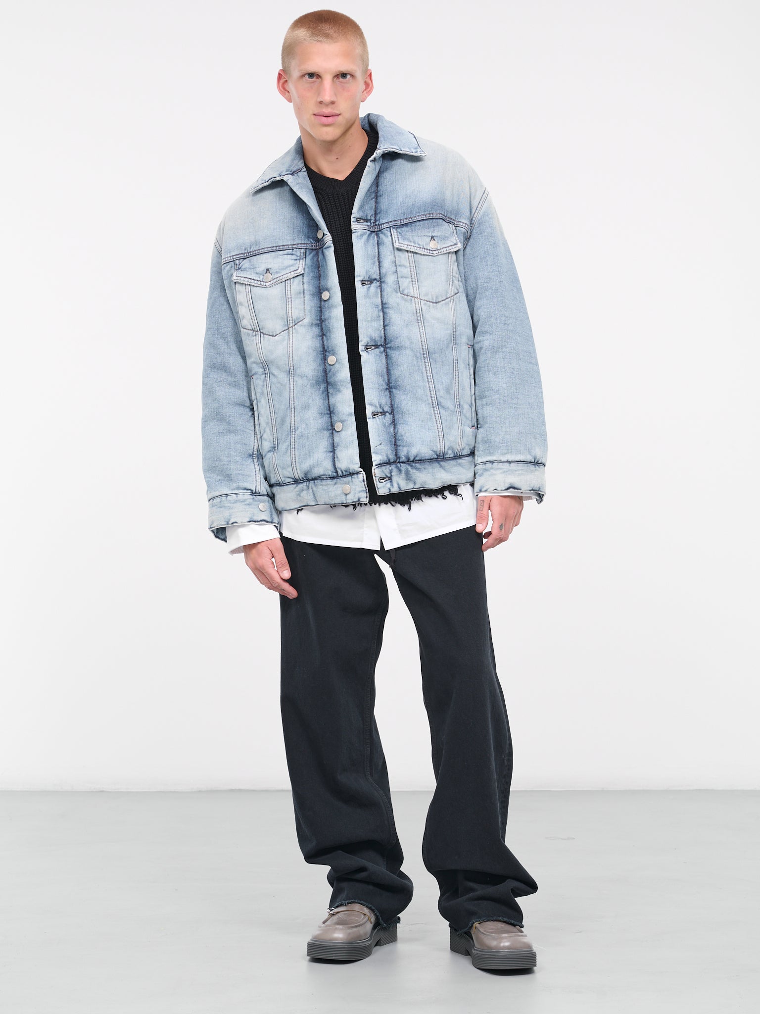 Light Blue Fade Denim Jacket – Dapper Boi