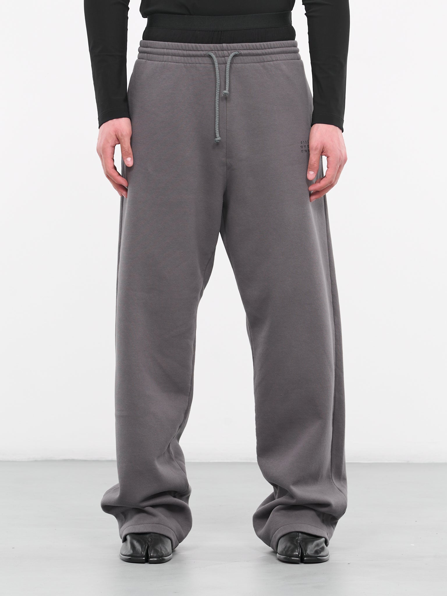 Wide Sweat Pants (S62KB0182-S25596-GRAY)
