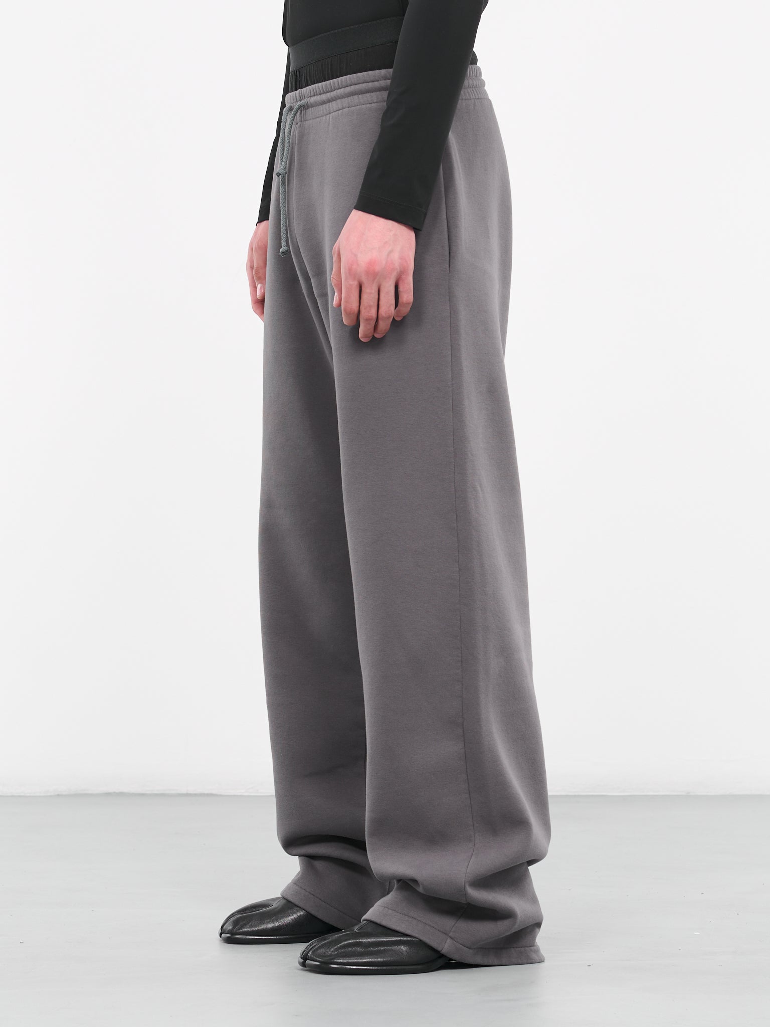 Wide Sweat Pants (S62KB0182-S25596-GRAY)