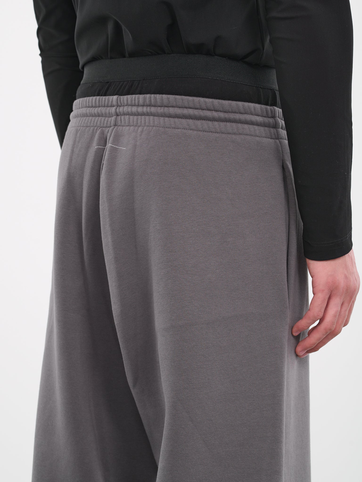 Wide Sweat Pants (S62KB0182-S25596-GRAY)