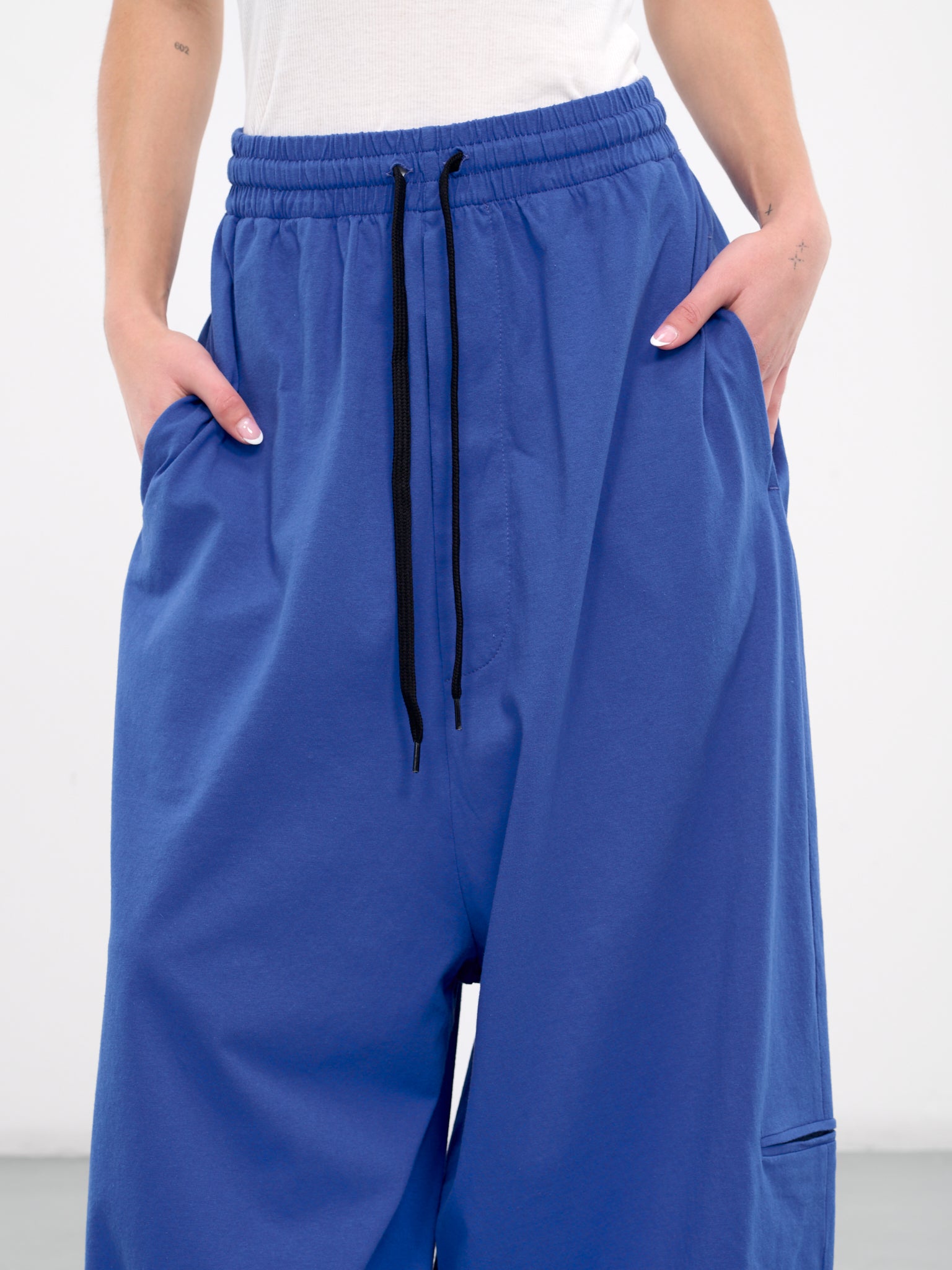Cotton Jersey Trousers (S62KB0198-S23962-BLUE)