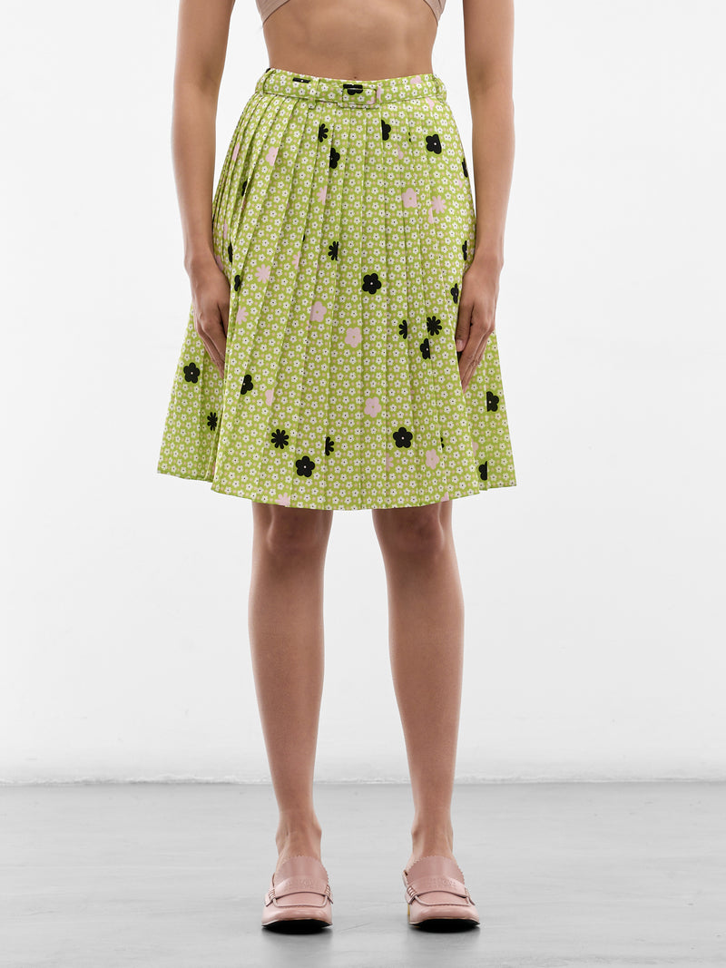 MM6 MAISON MARGIELA Pleated Skirt | H.Lorenzo - front