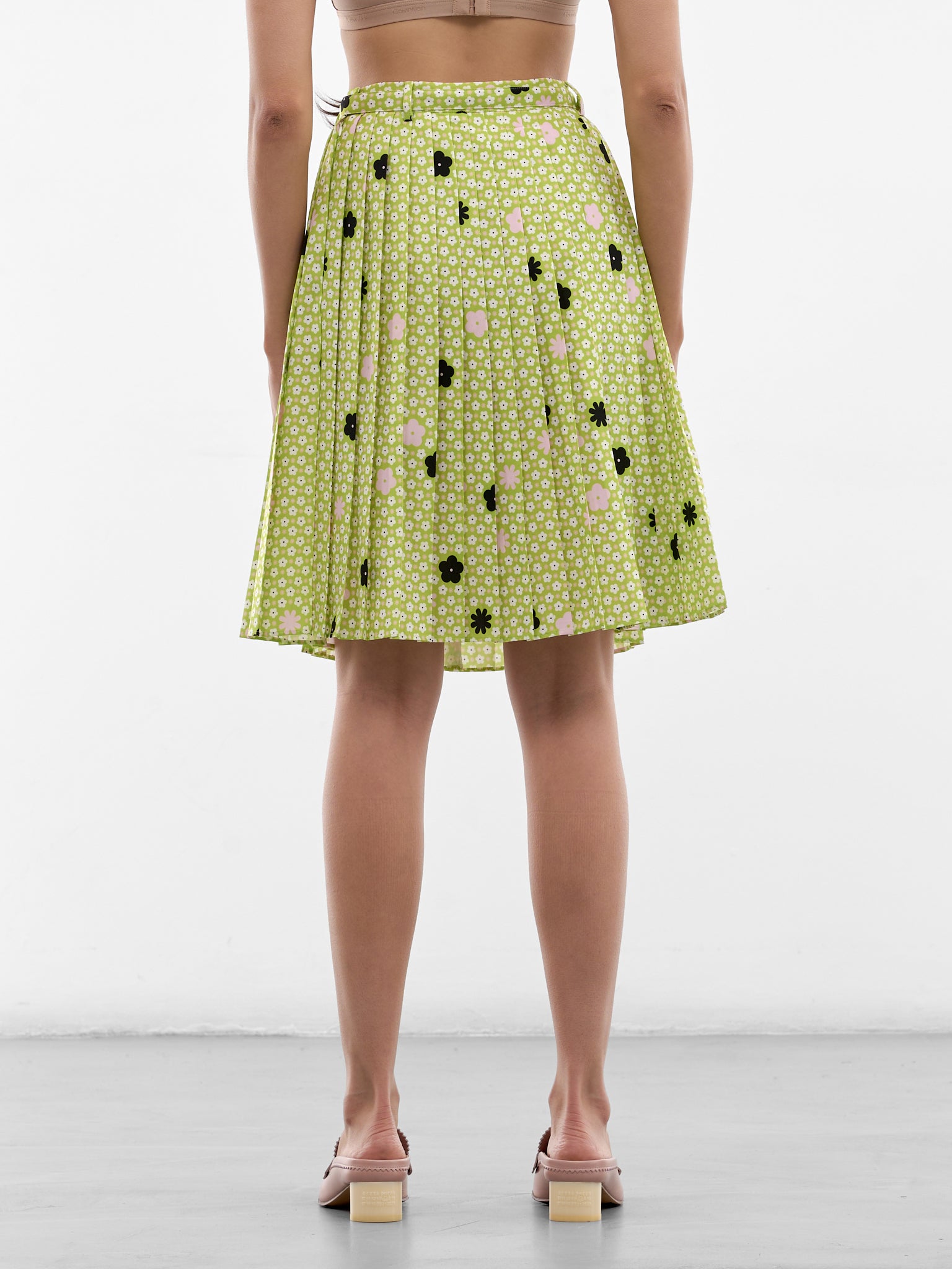 MM6 MAISON MARGIELA Pleated Skirt | H.Lorenzo - back