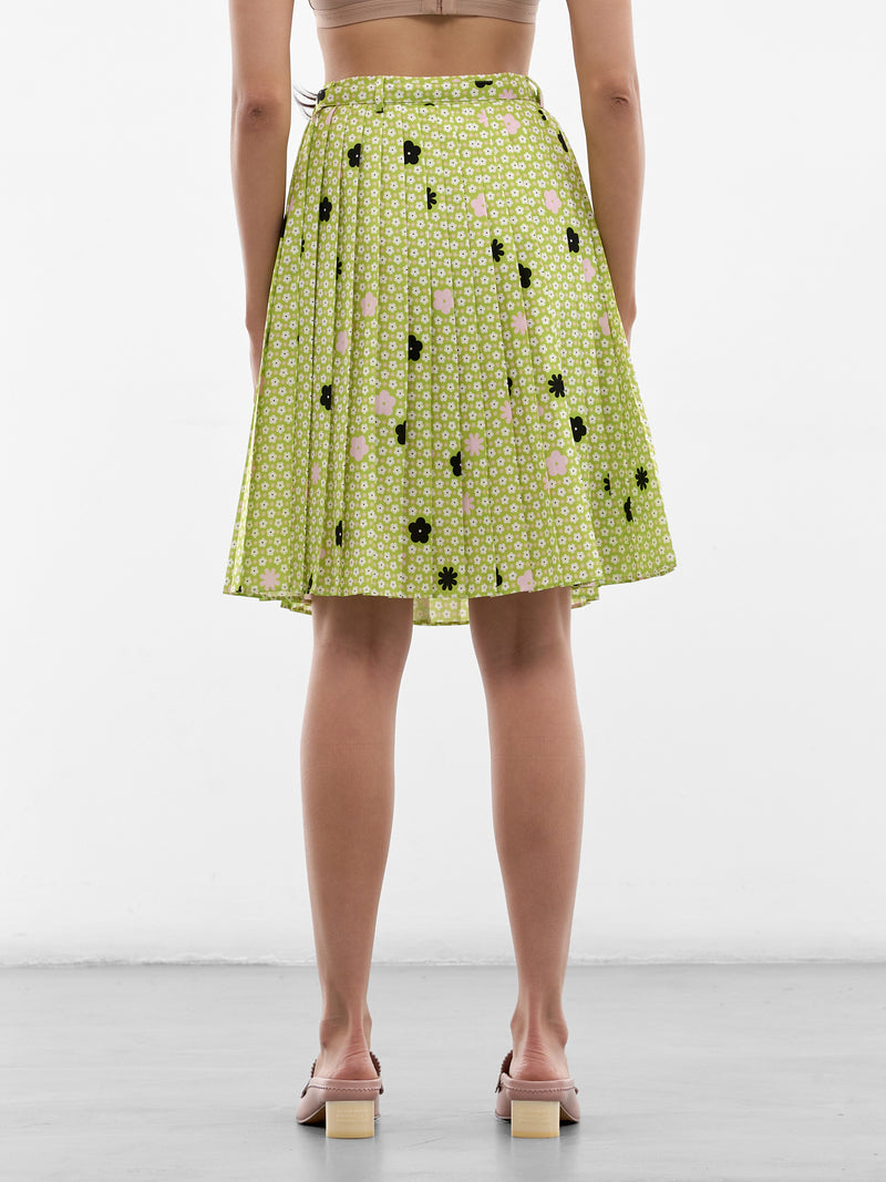 MM6 MAISON MARGIELA Pleated Skirt | H.Lorenzo - back