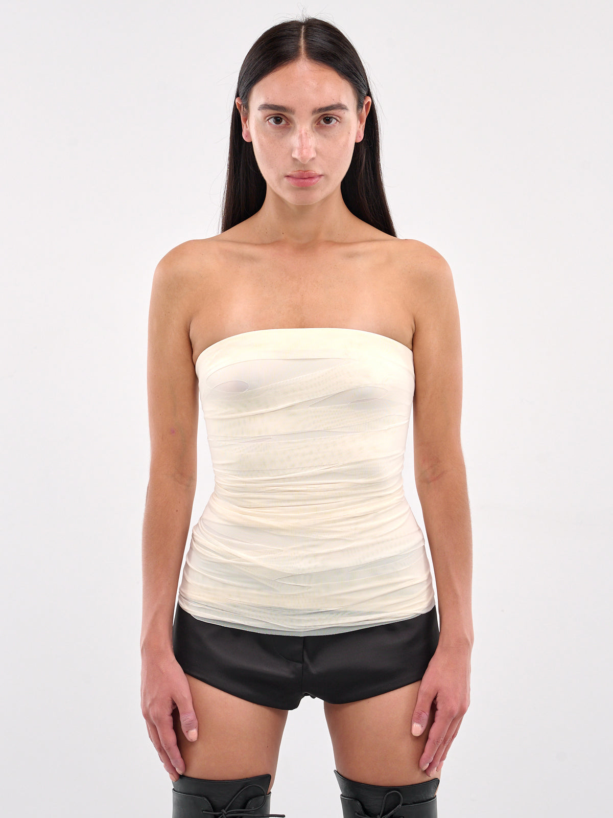 Wrap Tube Top (S62NH0042-S24423-OFF-WHITE)