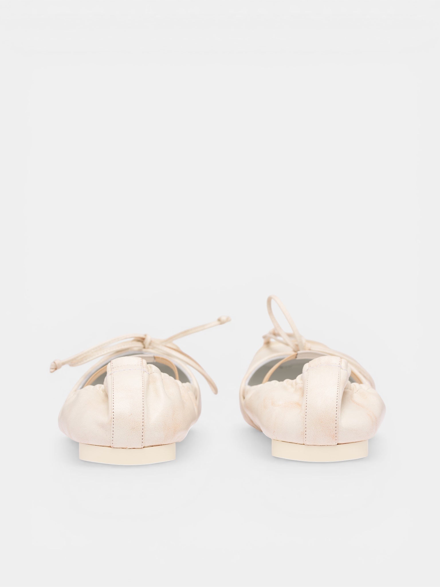 MM6 MAISON MARGIELA Square Toe Ballet Flats | H.Lorenzo - back