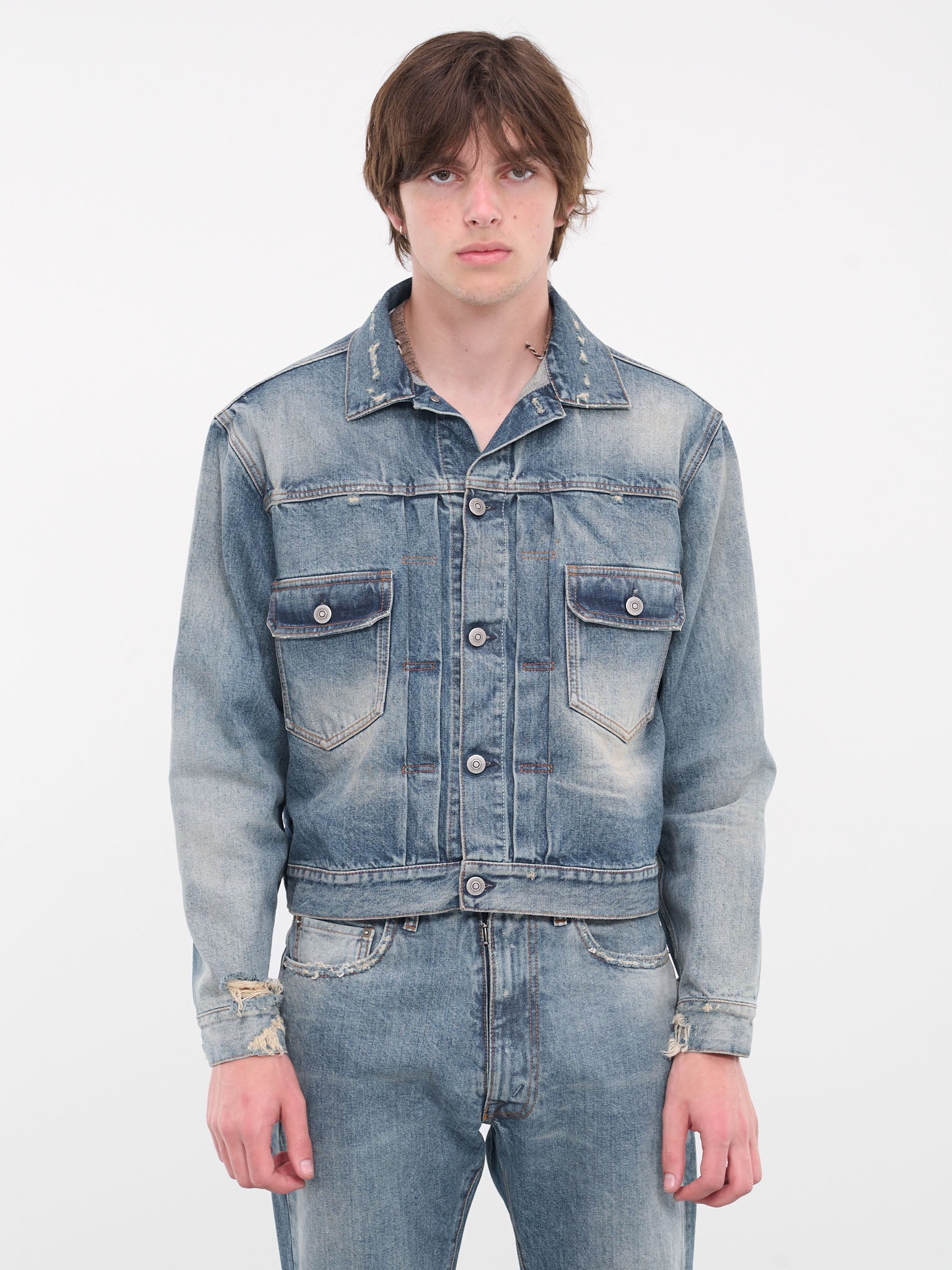 Décortiqué Denim Jacket (S67AM0058-S30561-984-BLUE)