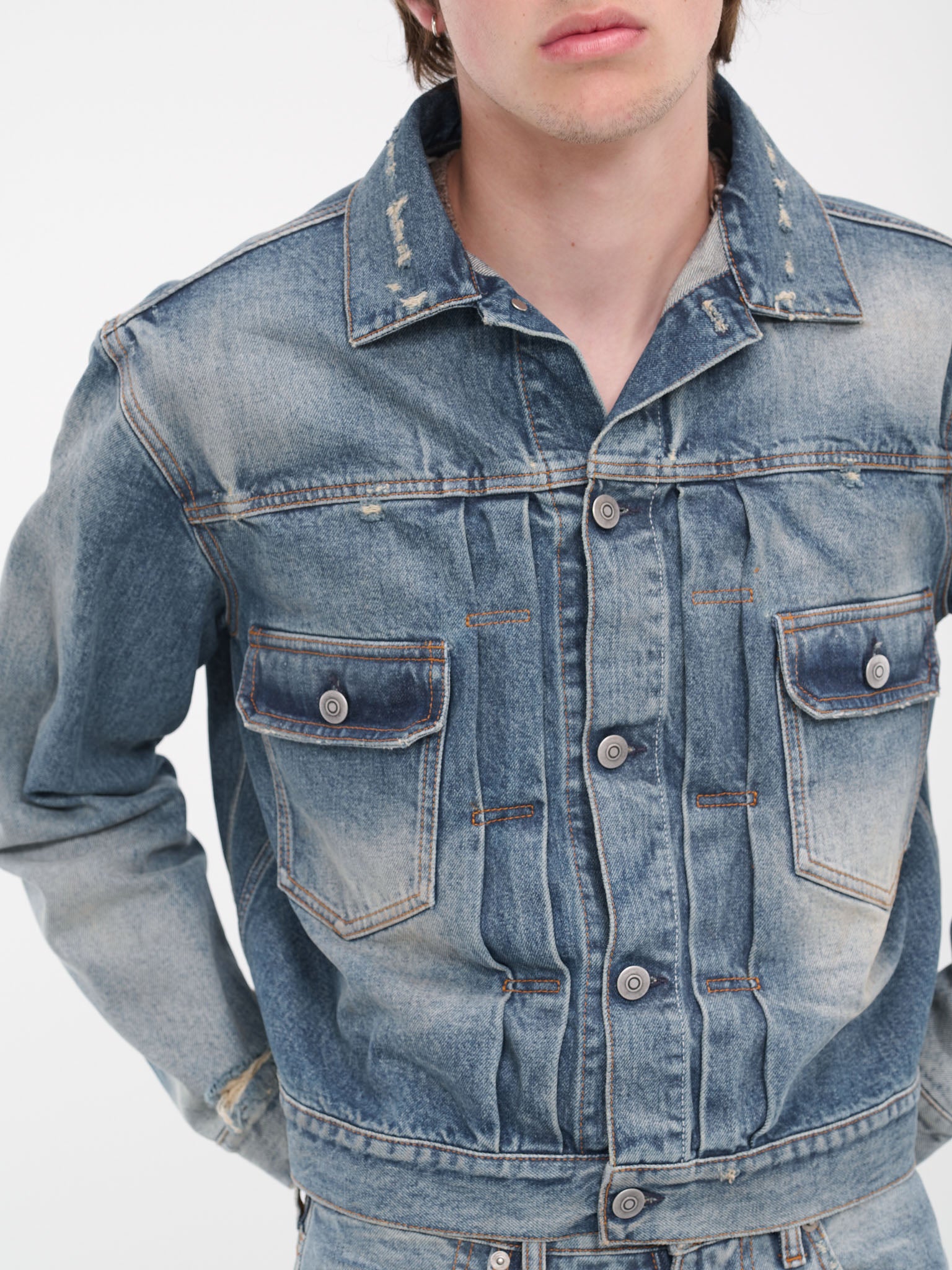 Décortiqué Denim Jacket (S67AM0058-S30561-984-BLUE)